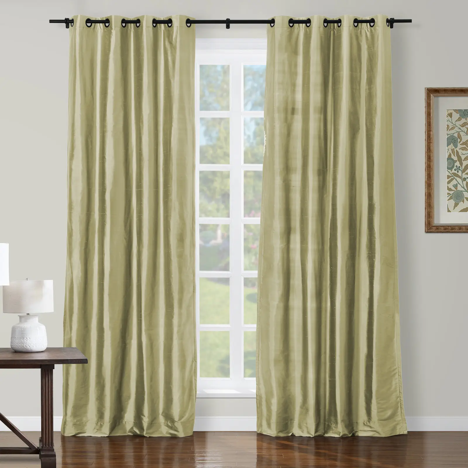 Selman Dupioni Silk Drapery Grommet - Image 35