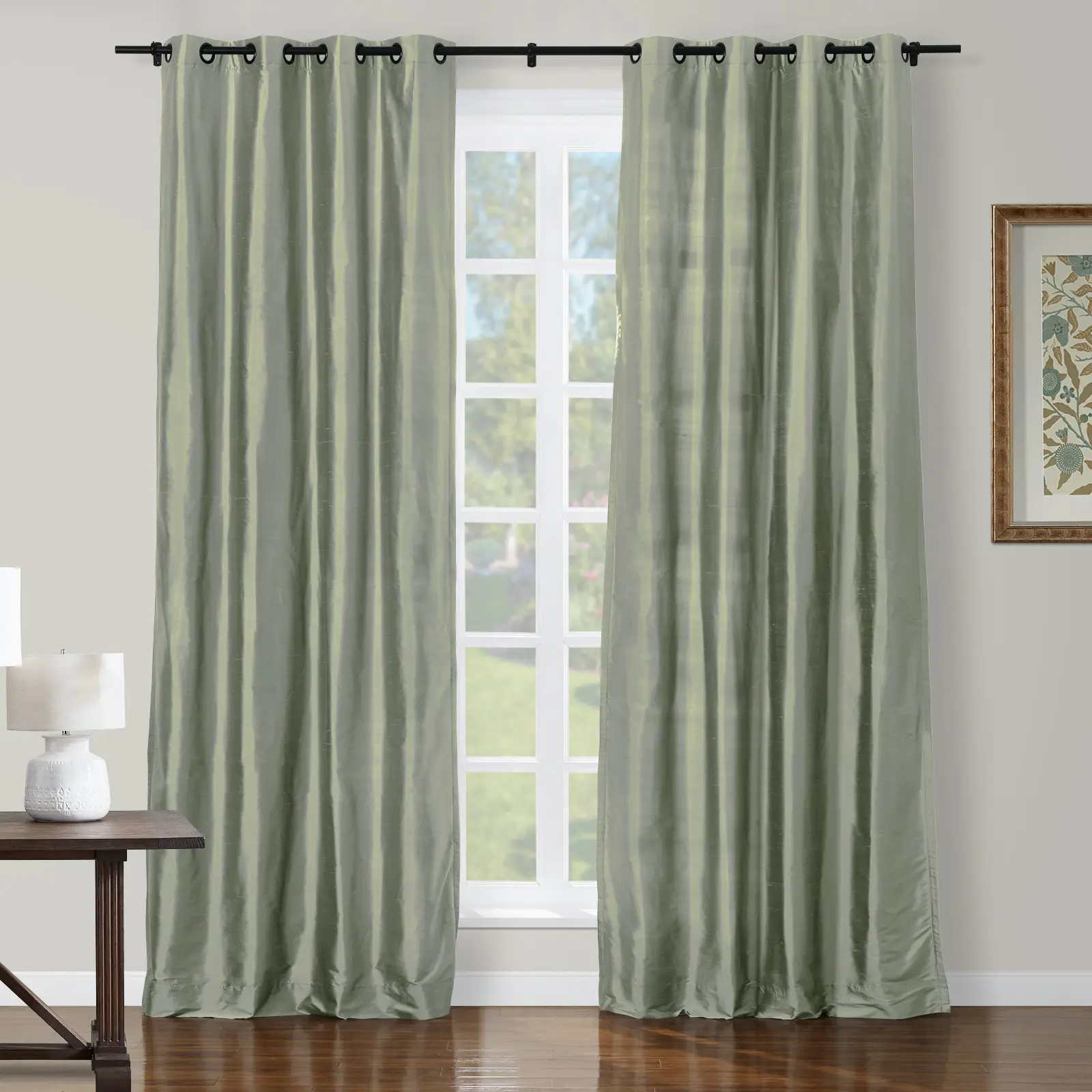 Selman Dupioni Silk Drapery Grommet - Image 36