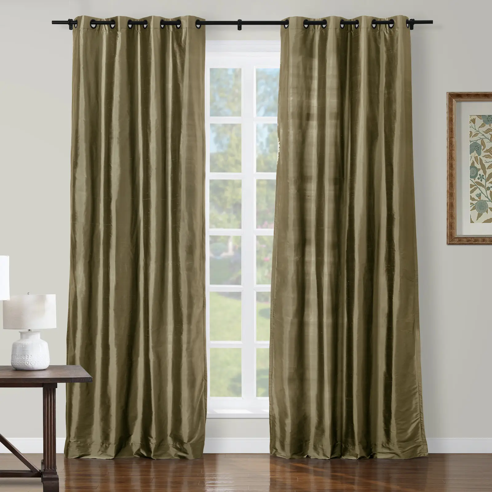 Selman Dupioni Silk Drapery Grommet - Image 37