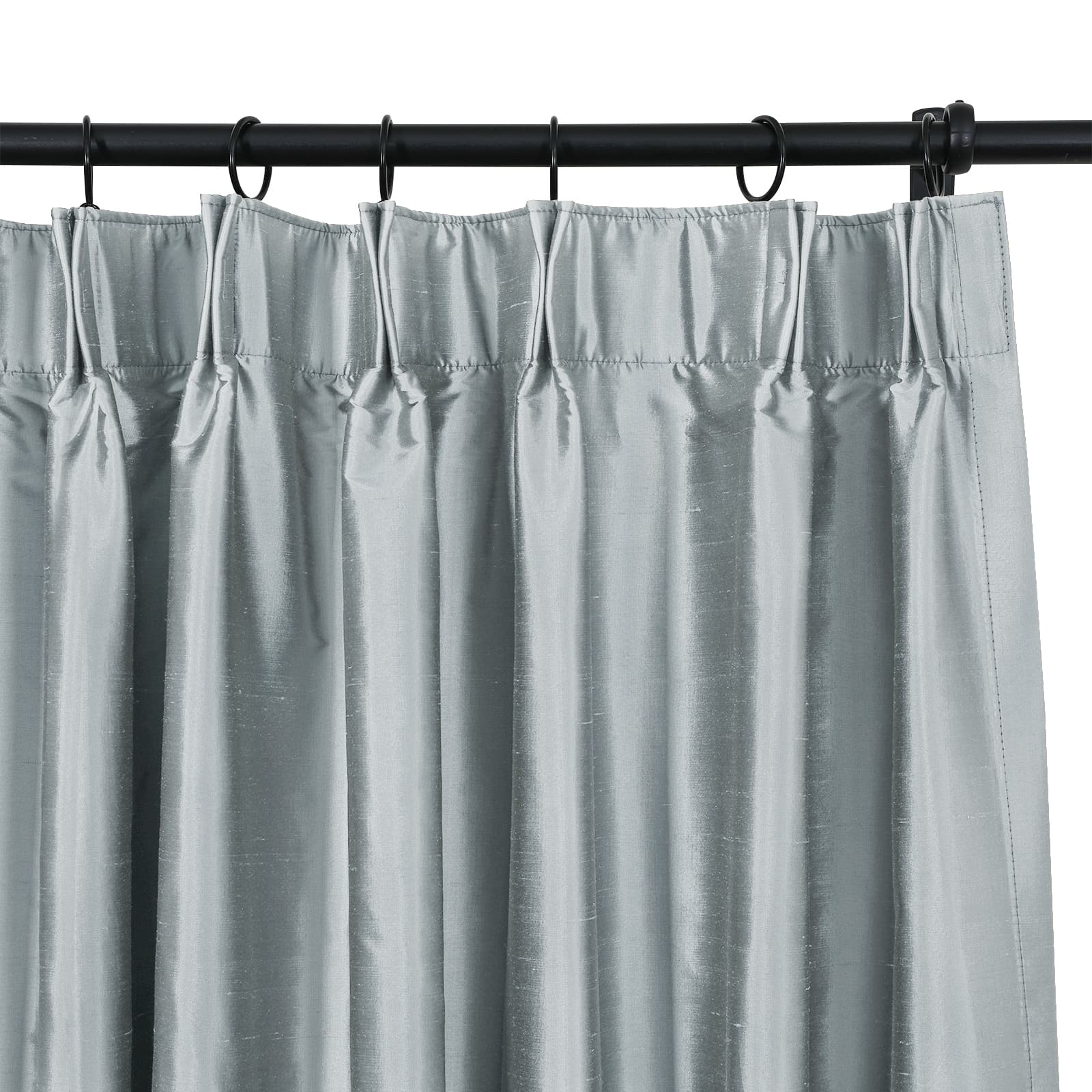 Selman Dupioni Silk Drapery Pleated - Image 10