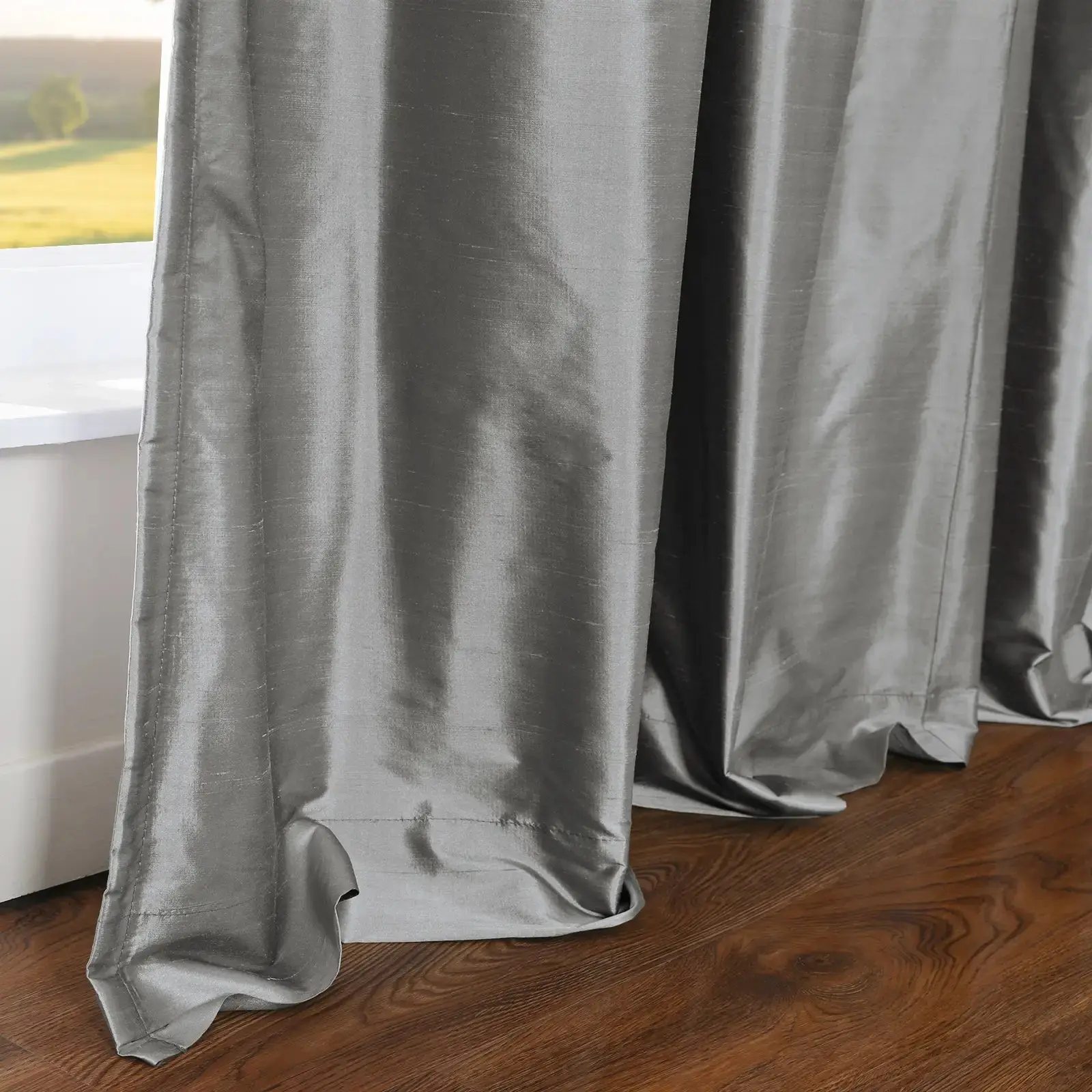 Selman Dupioni Silk Drapery Pleated - Image 104