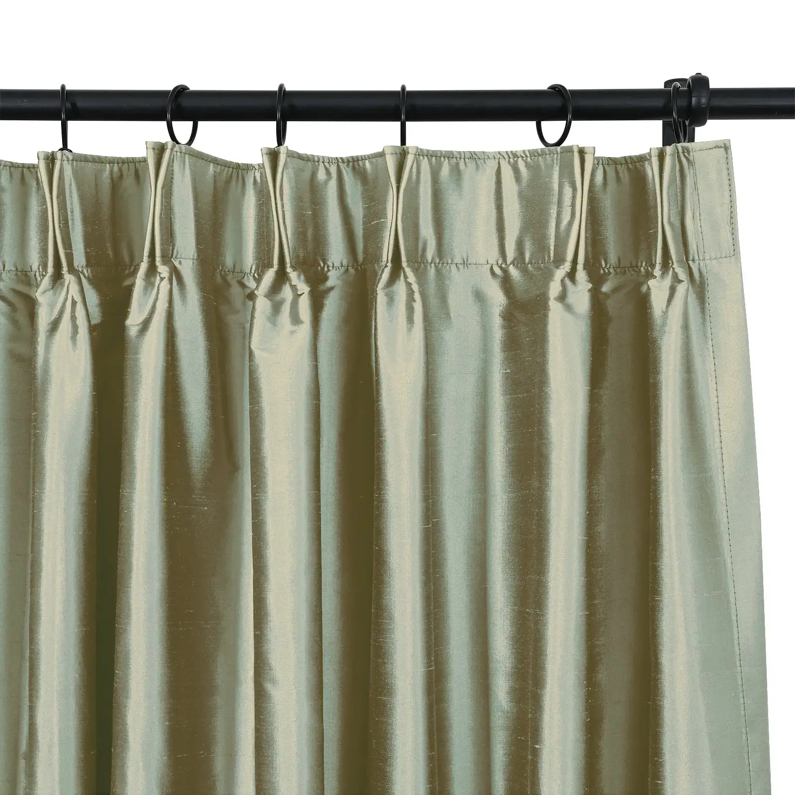 Selman Dupioni Silk Drapery Pleated - Image 108