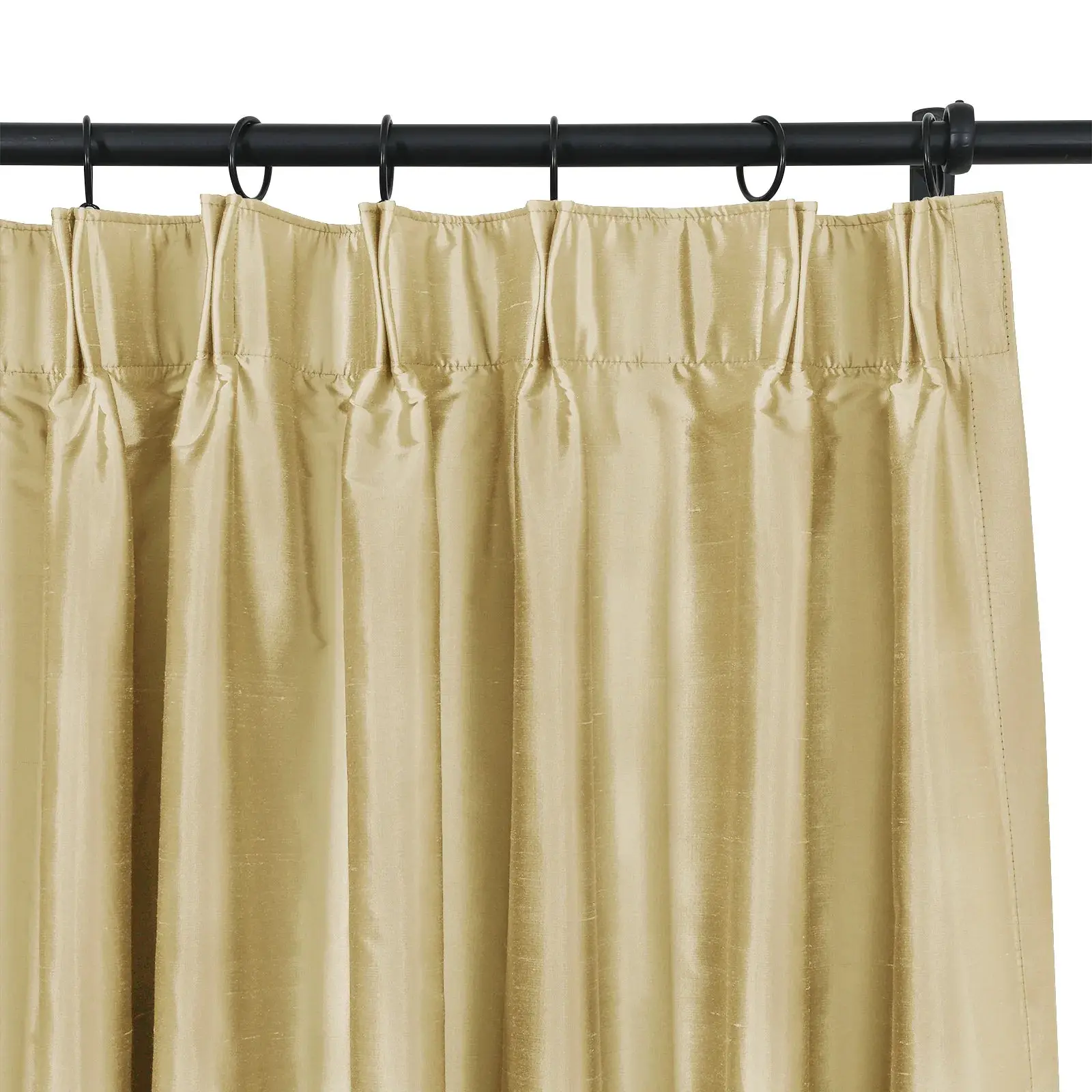 Selman Dupioni Silk Drapery Pleated - Image 114