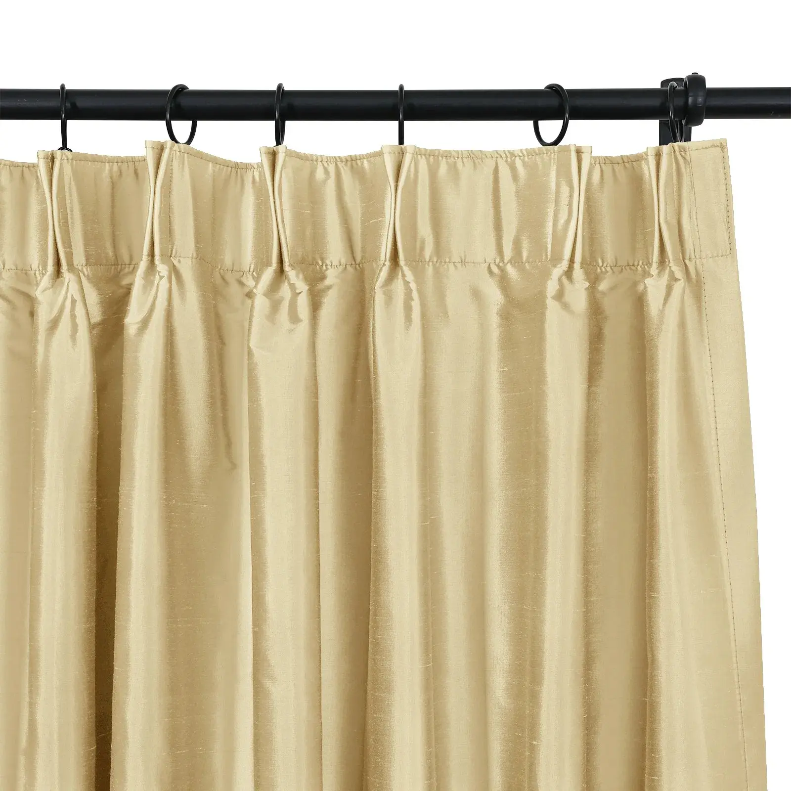 Selman Dupioni Silk Drapery Pleated - Image 117