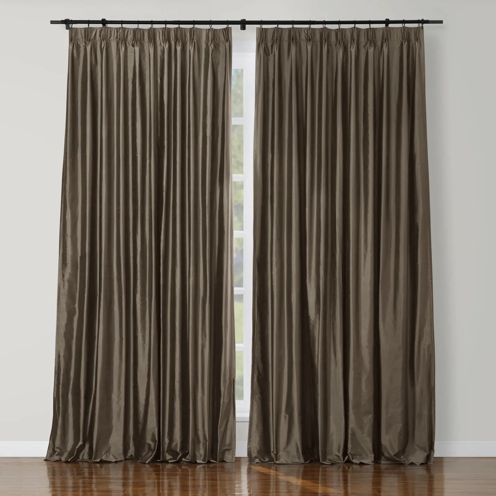 Selman Dupioni Silk Drapery Pleated - Image 120