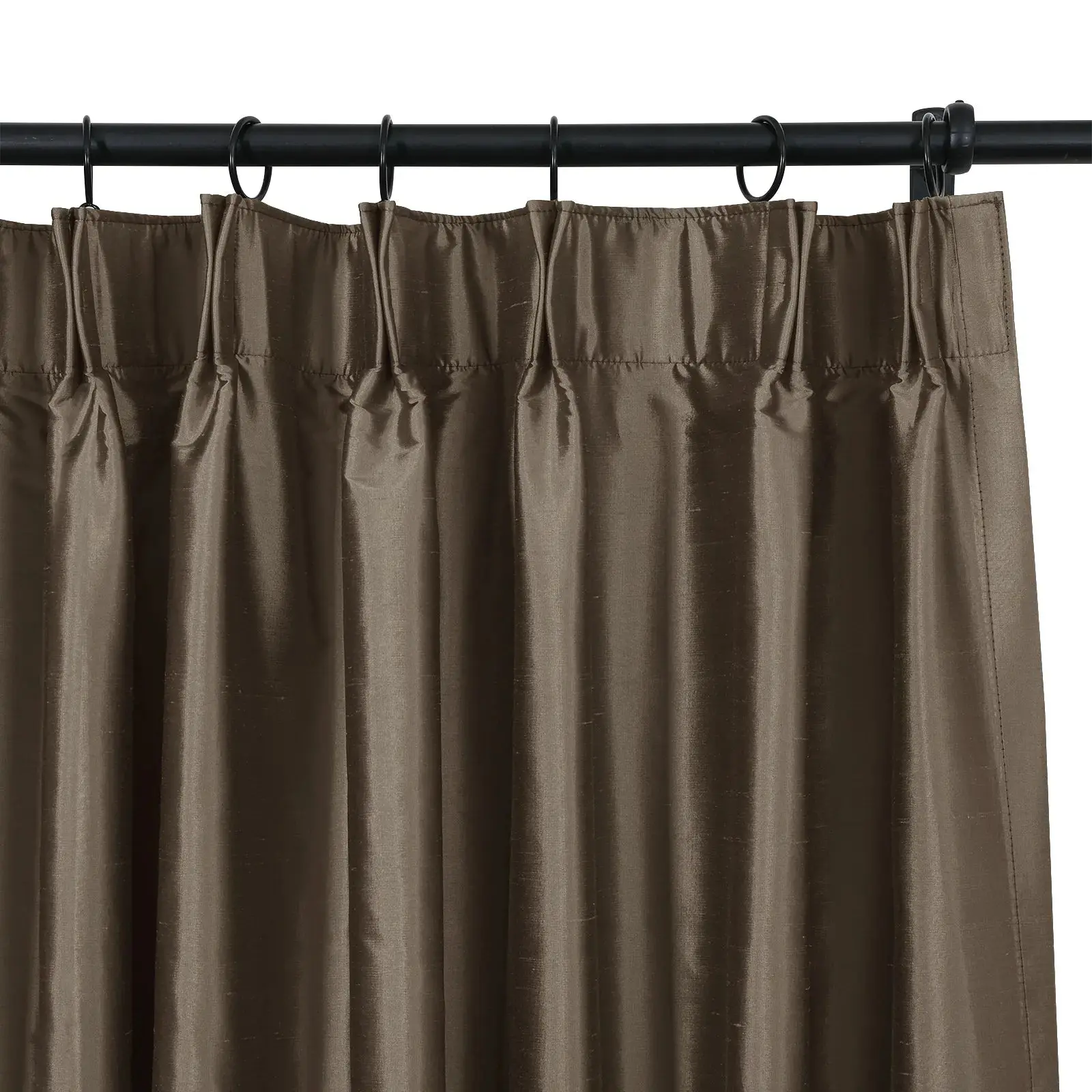 Selman Dupioni Silk Drapery Pleated - Image 121