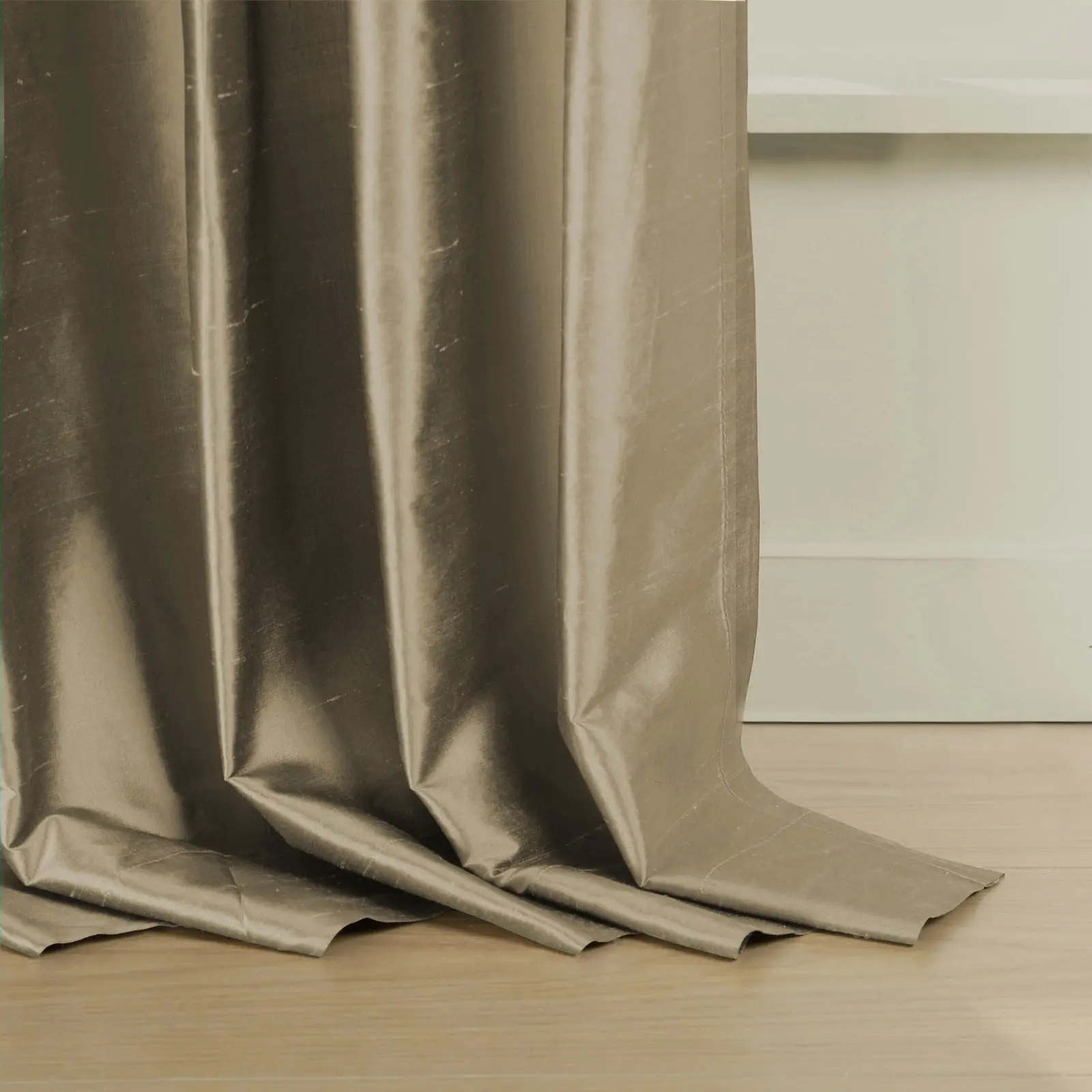 Selman Dupioni Silk Drapery Pleated - Image 130