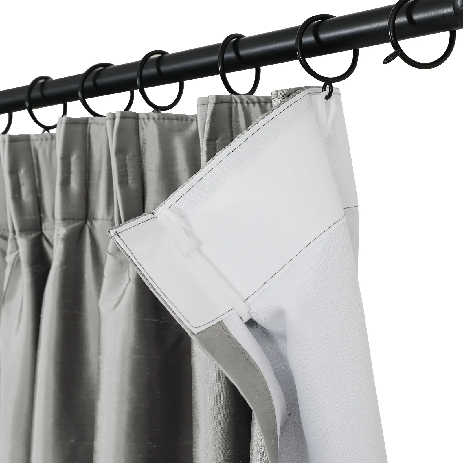 Selman Dupioni Silk Drapery Pleated - Image 20