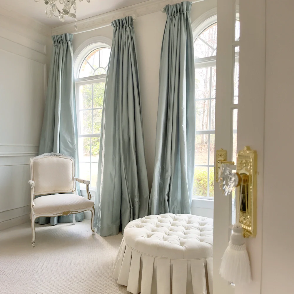 Selman Dupioni Silk Drapery Pleated - Image 3