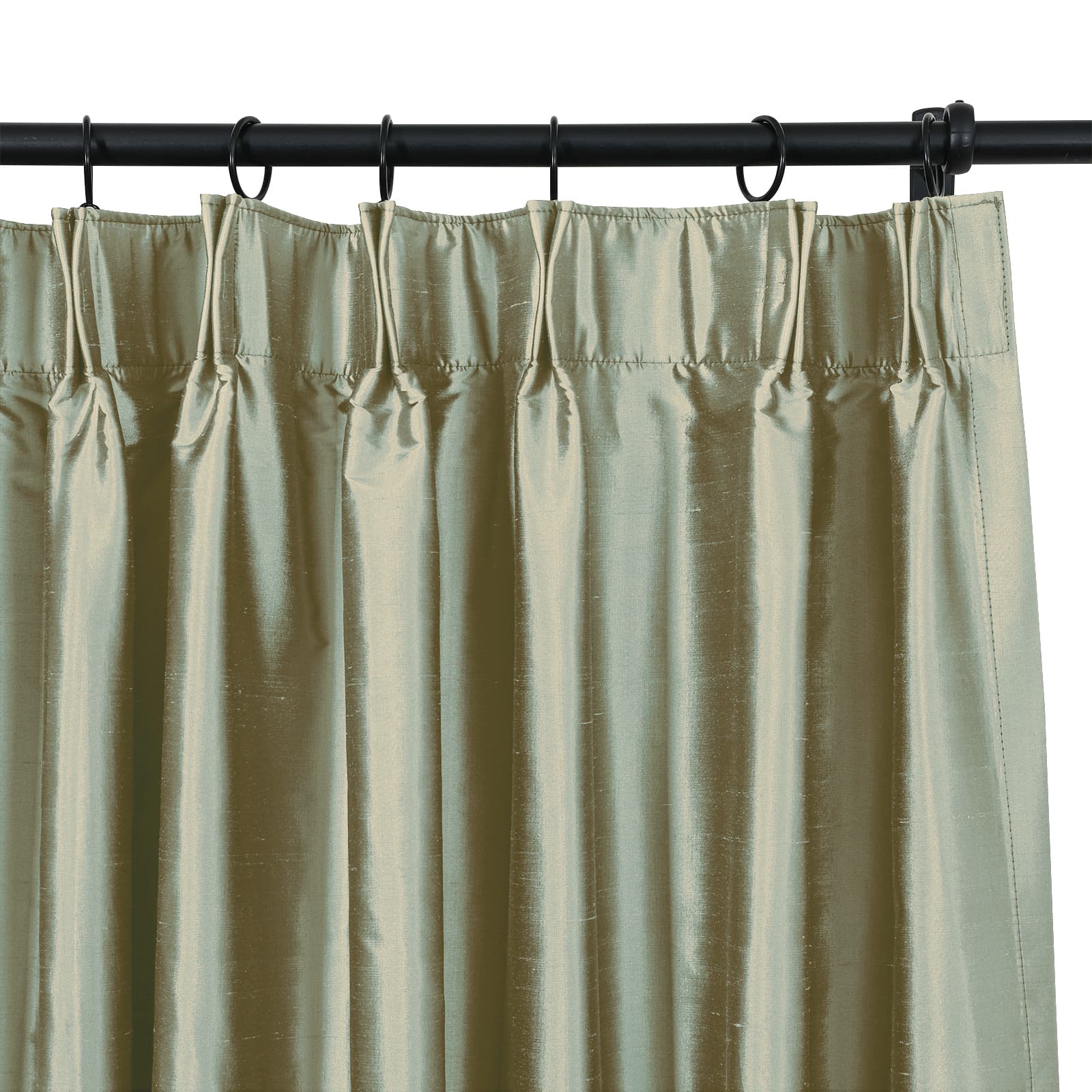 Selman Dupioni Silk Drapery Pleated - Image 32