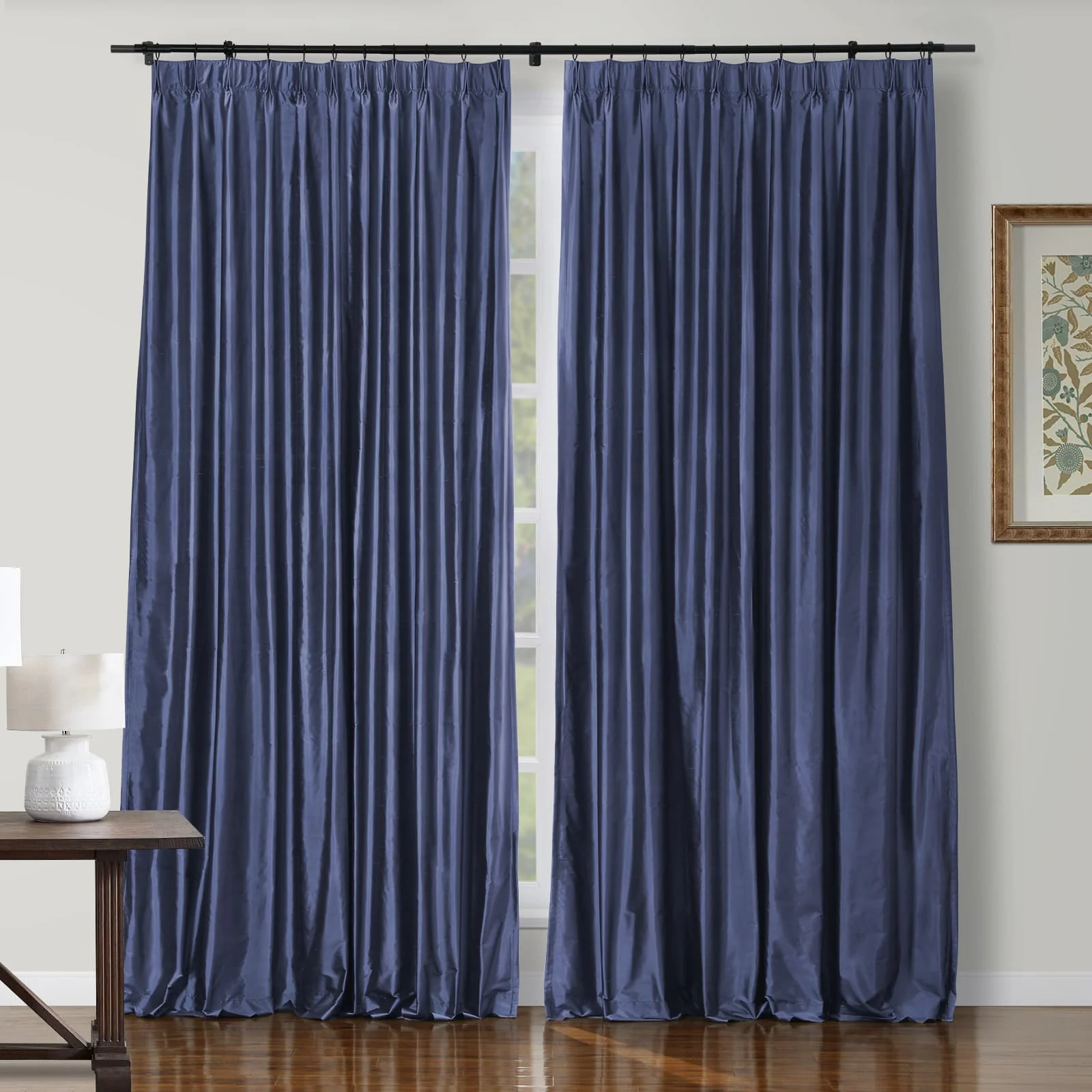 Selman Dupioni Silk Drapery Pleated - Image 33