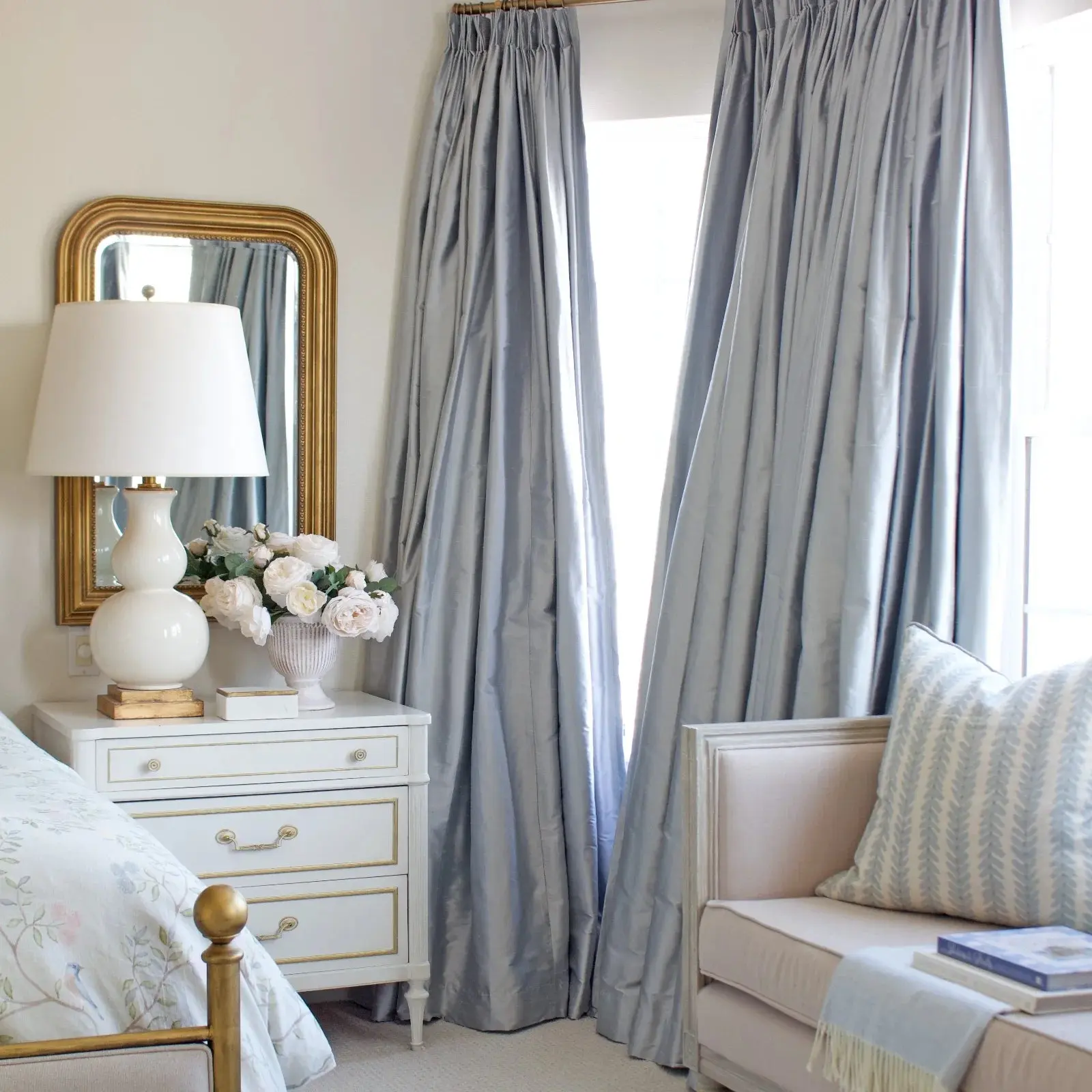 Selman Dupioni Silk Drapery Pleated - Image 5