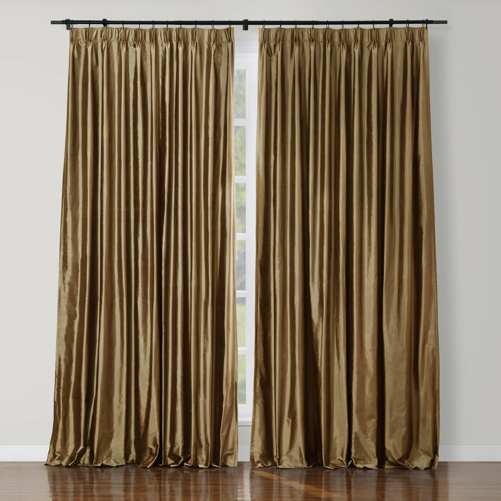 Selman Dupioni Silk Drapery Pleated - Image 51