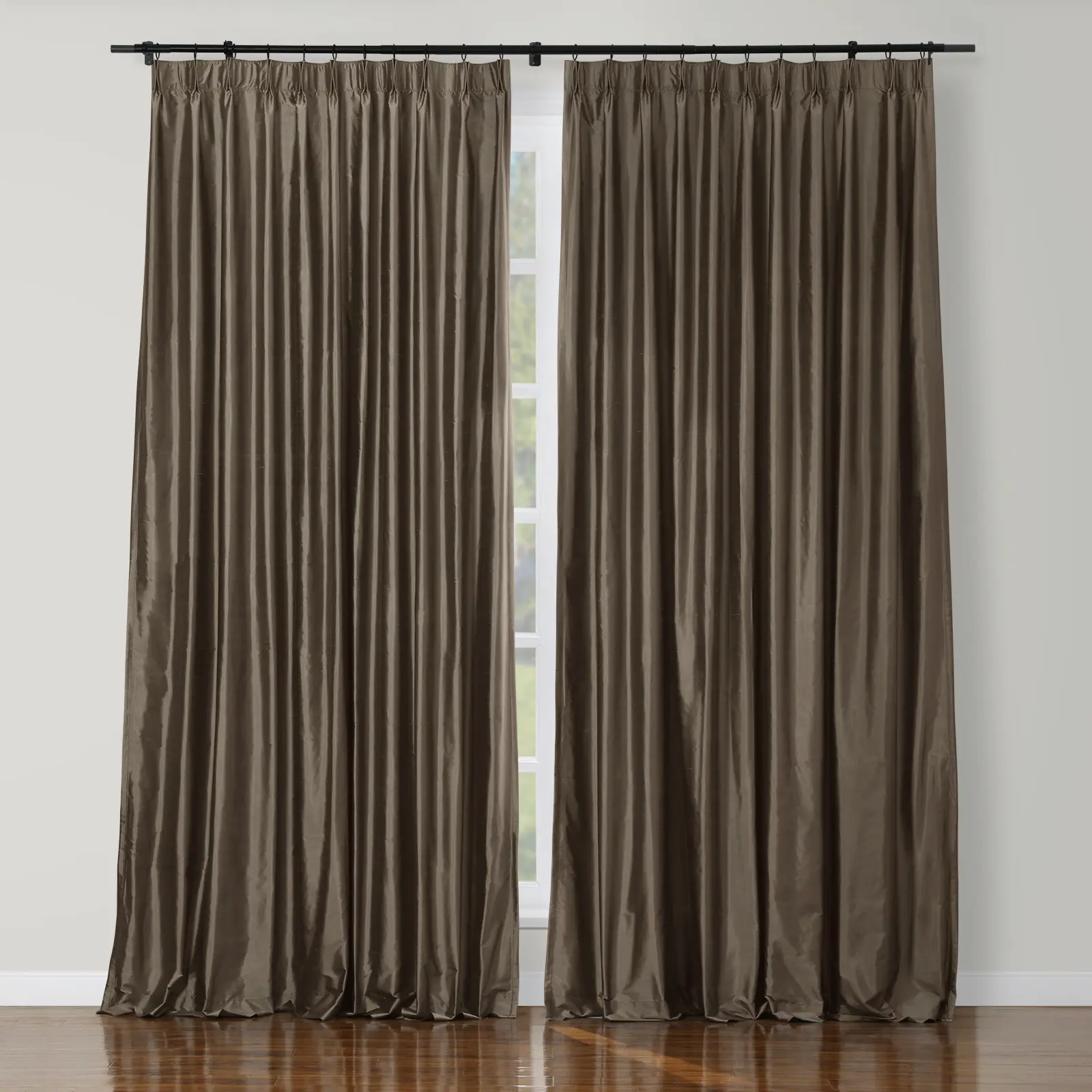 Selman Dupioni Silk Drapery Pleated - Image 53