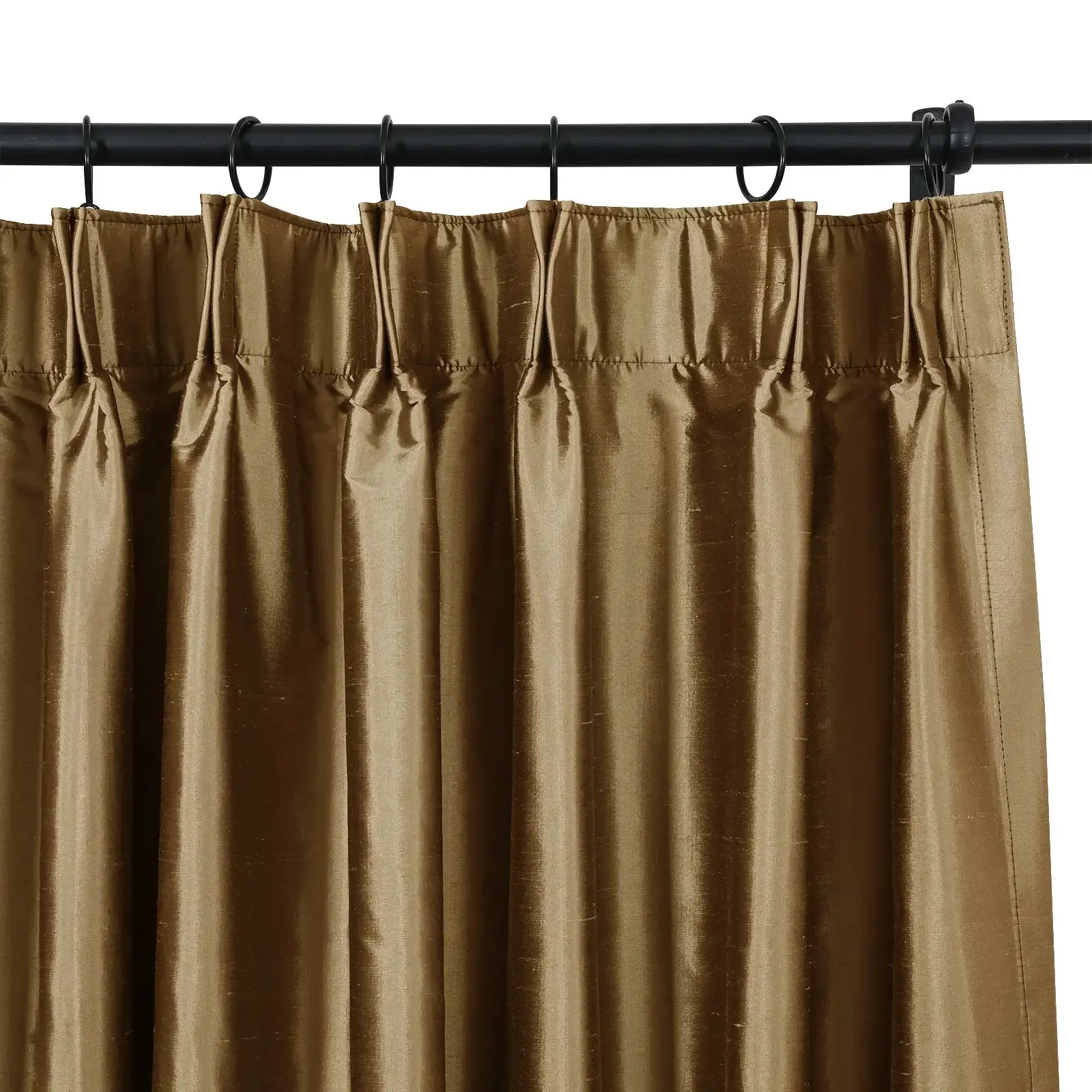 Selman Dupioni Silk Drapery Pleated - Image 64