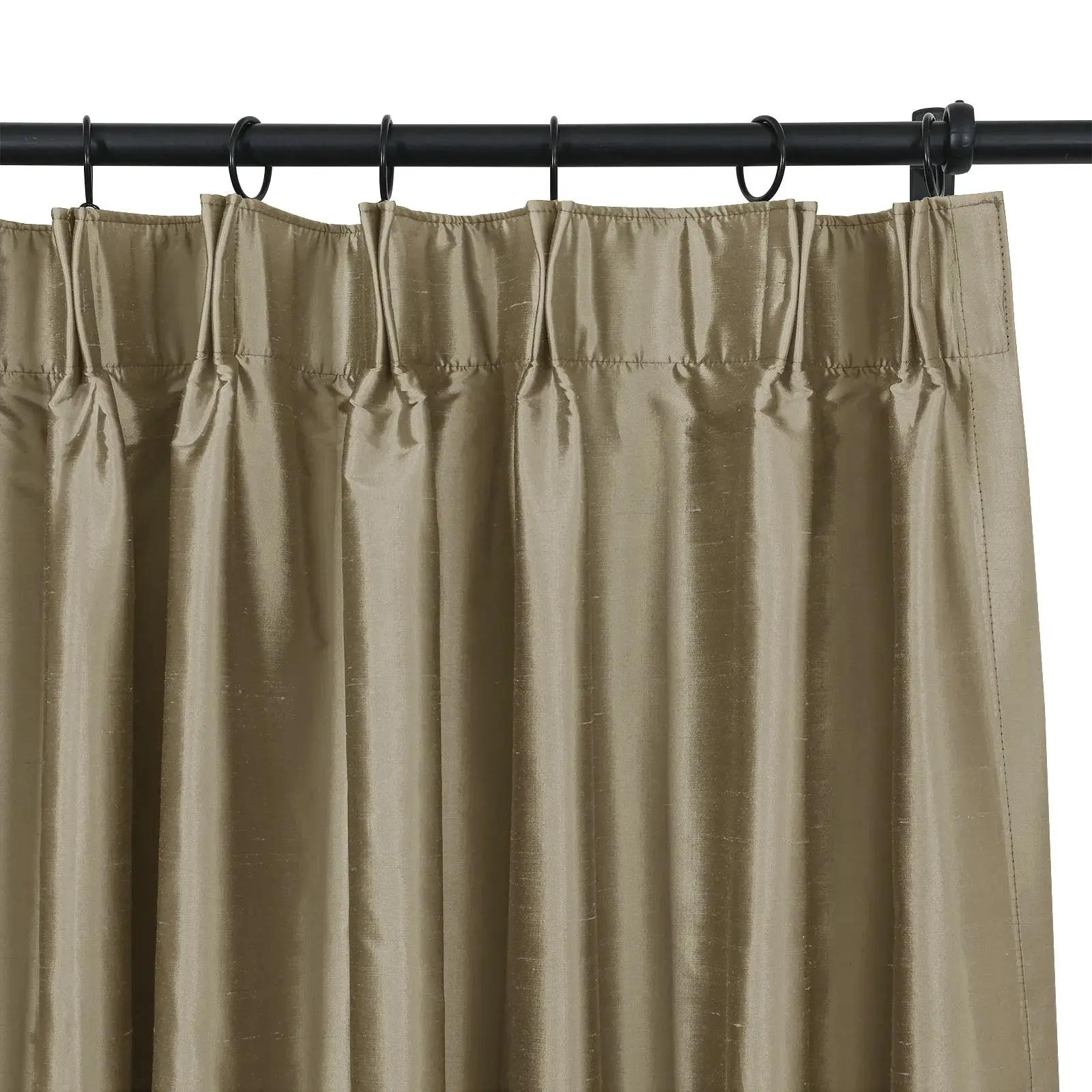 Selman Dupioni Silk Drapery Pleated - Image 67