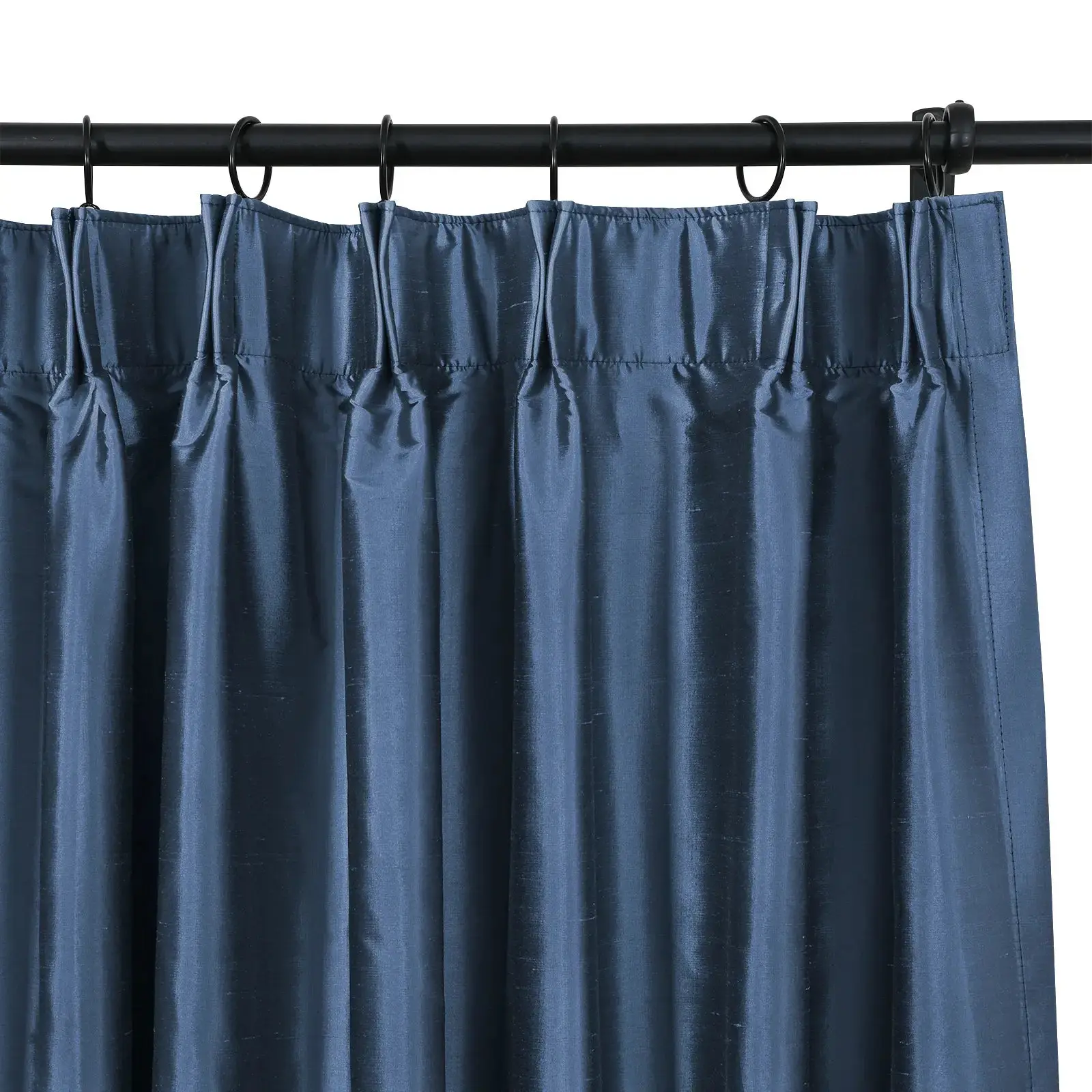 Selman Dupioni Silk Drapery Pleated - Image 70