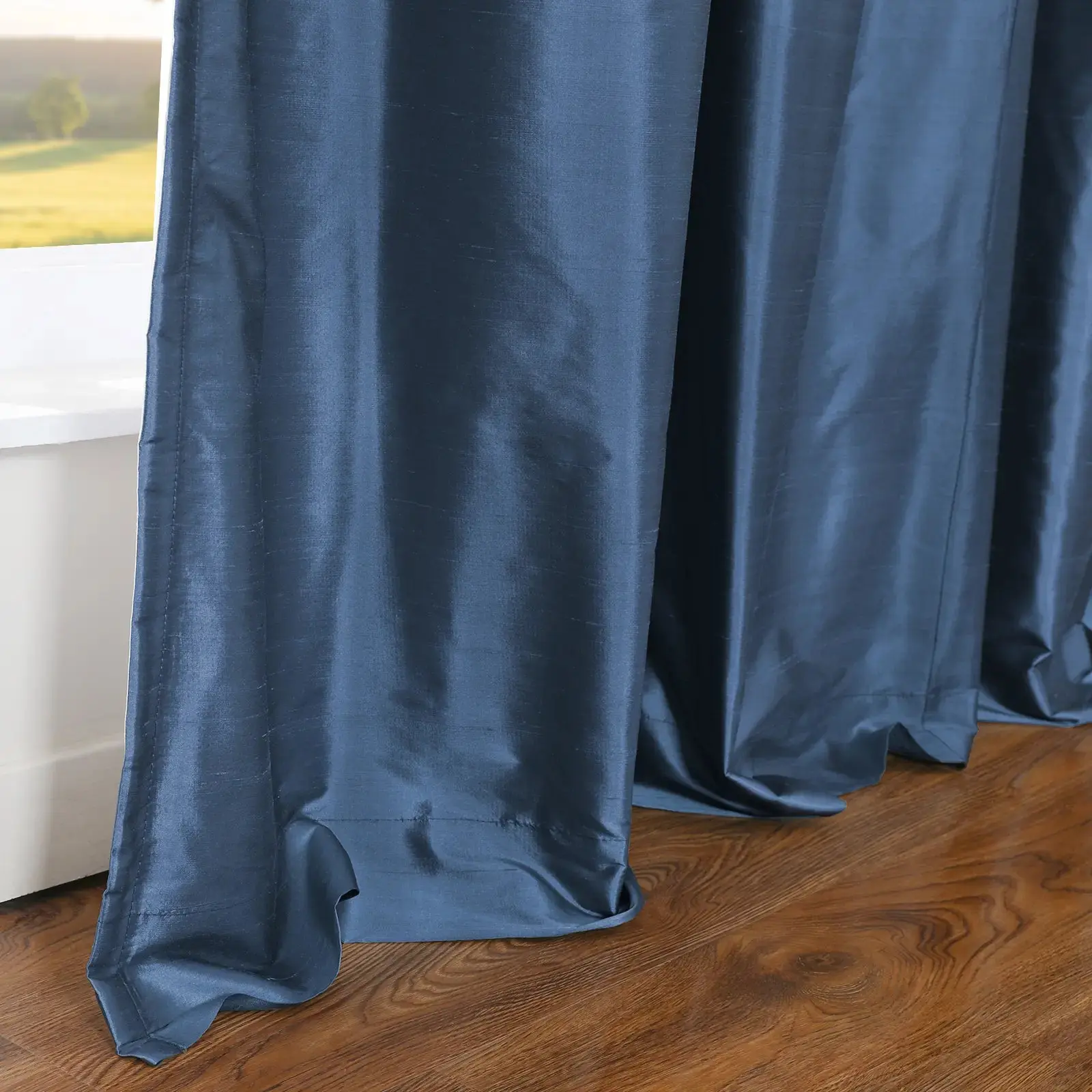 Selman Dupioni Silk Drapery Pleated - Image 72