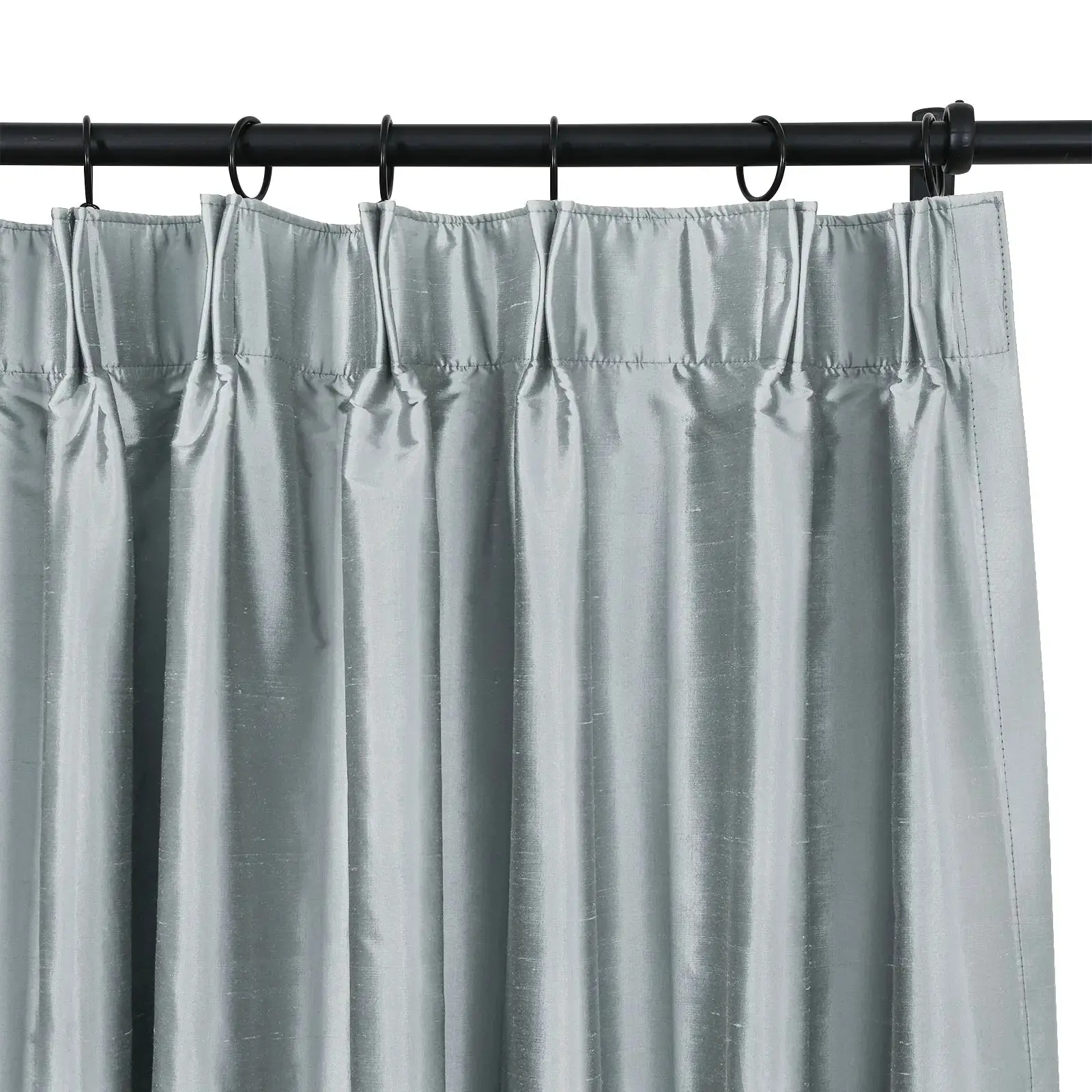 Selman Dupioni Silk Drapery Pleated - Image 79