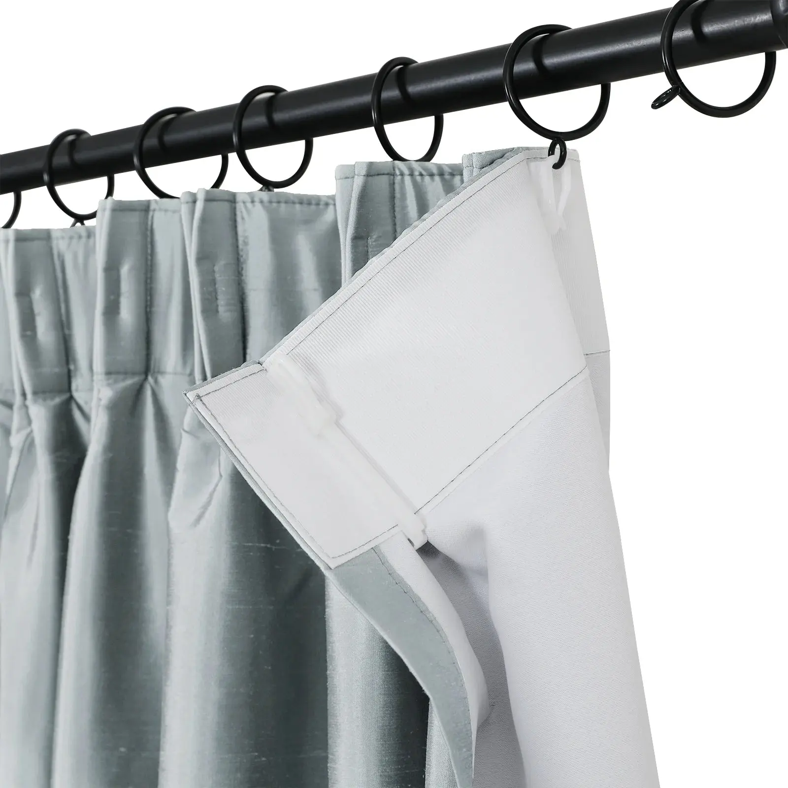 Selman Dupioni Silk Drapery Pleated - Image 80