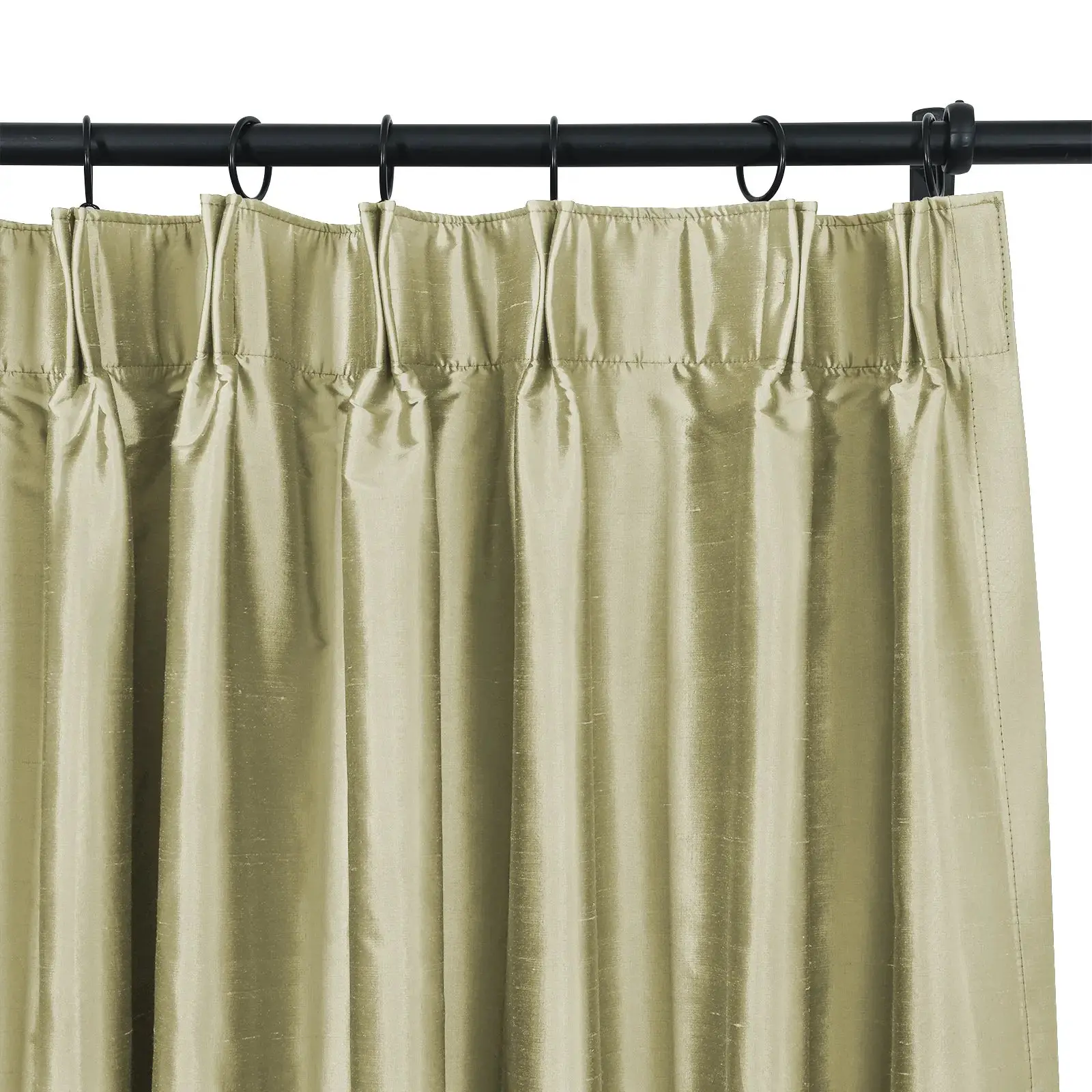 Selman Dupioni Silk Drapery Pleated - Image 96