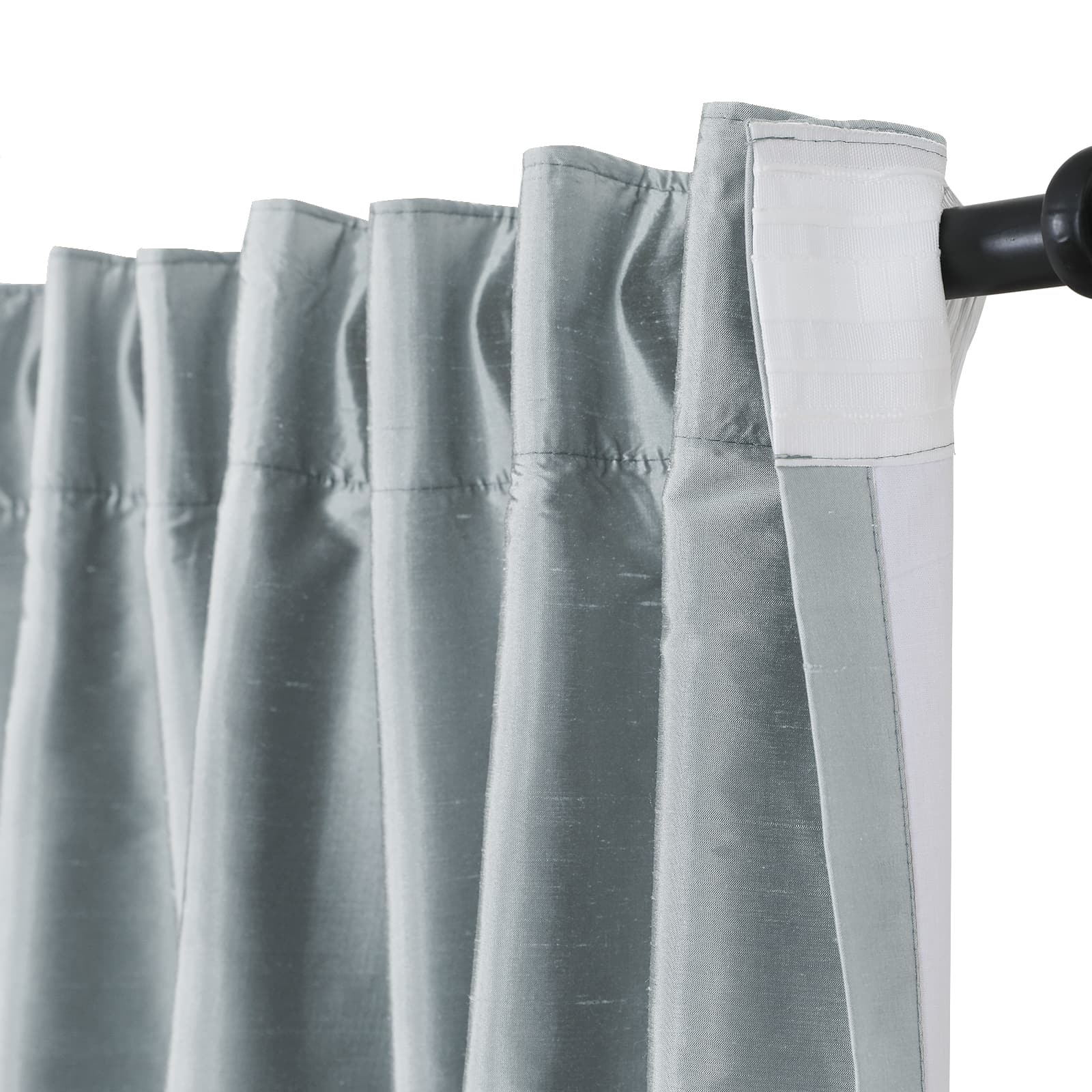 Selman Dupioni Silk Drapery Soft Top - Image 17