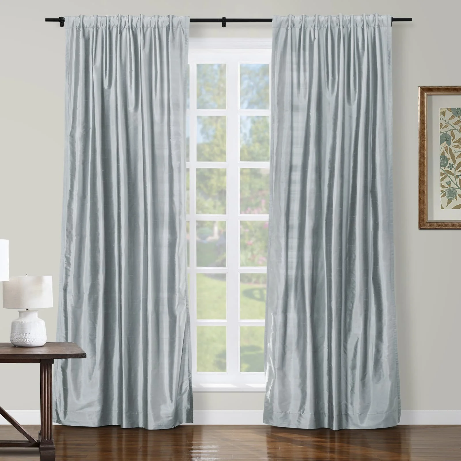 Selman Dupioni Silk Drapery Soft Top - Image 18