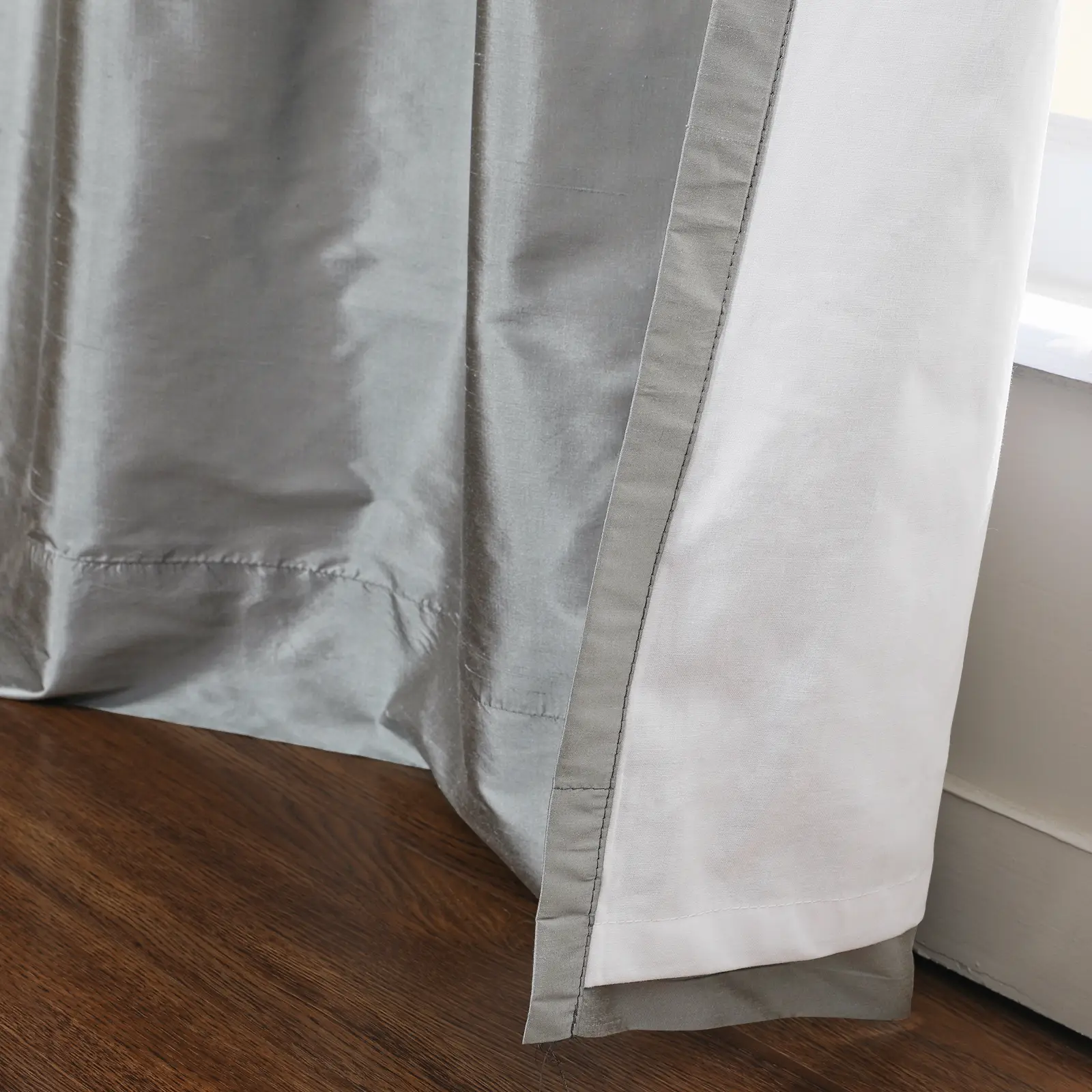 Selman Dupioni Silk Drapery Soft Top - Image 5