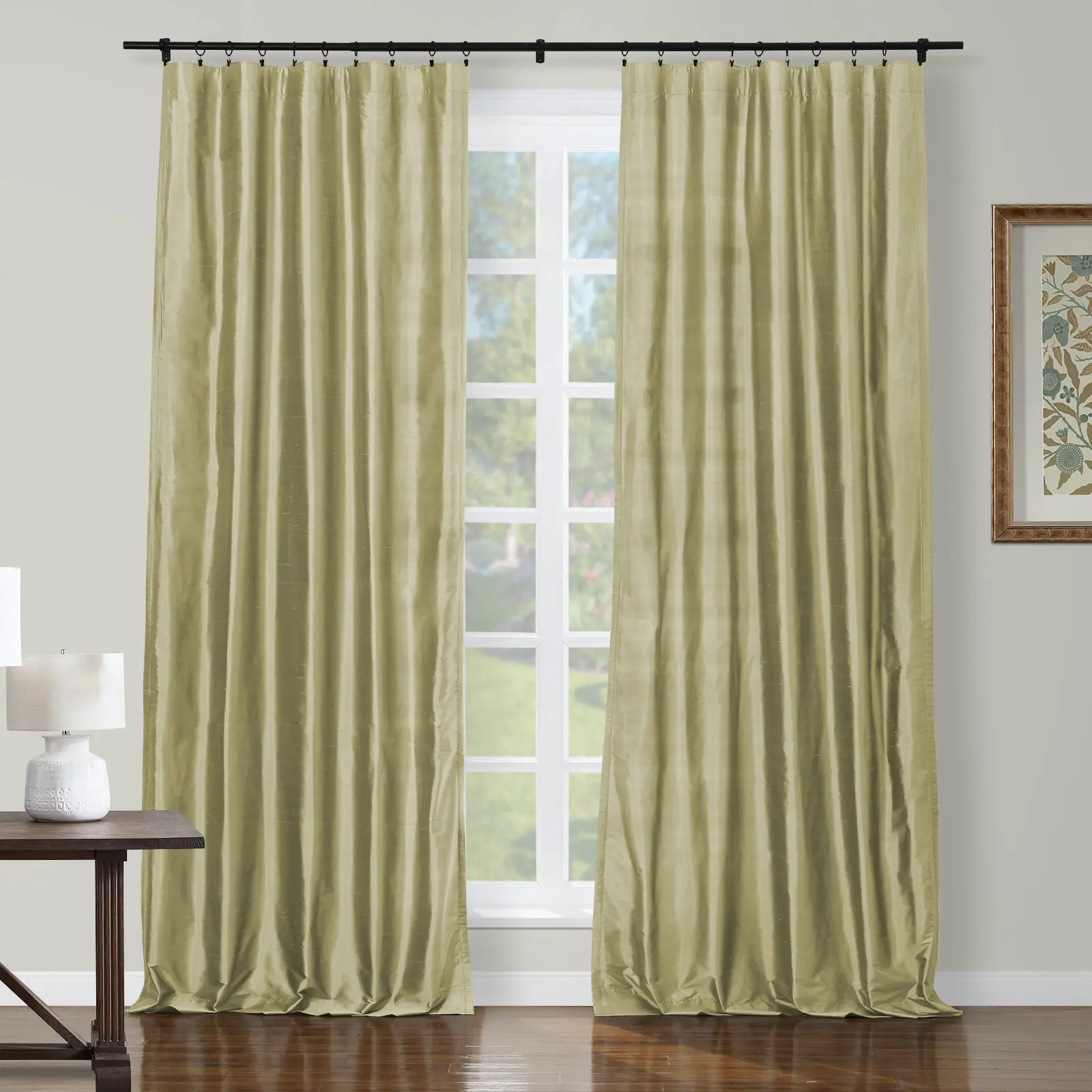 Selman Dupioni Silk Drapery Soft Top - Image 51
