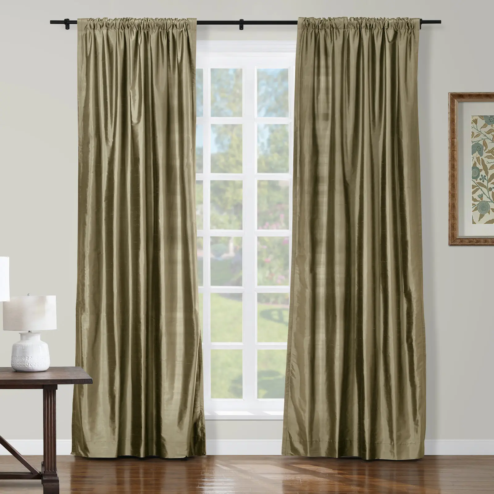 Selman Dupioni Silk Drapery Soft Top - Image 53