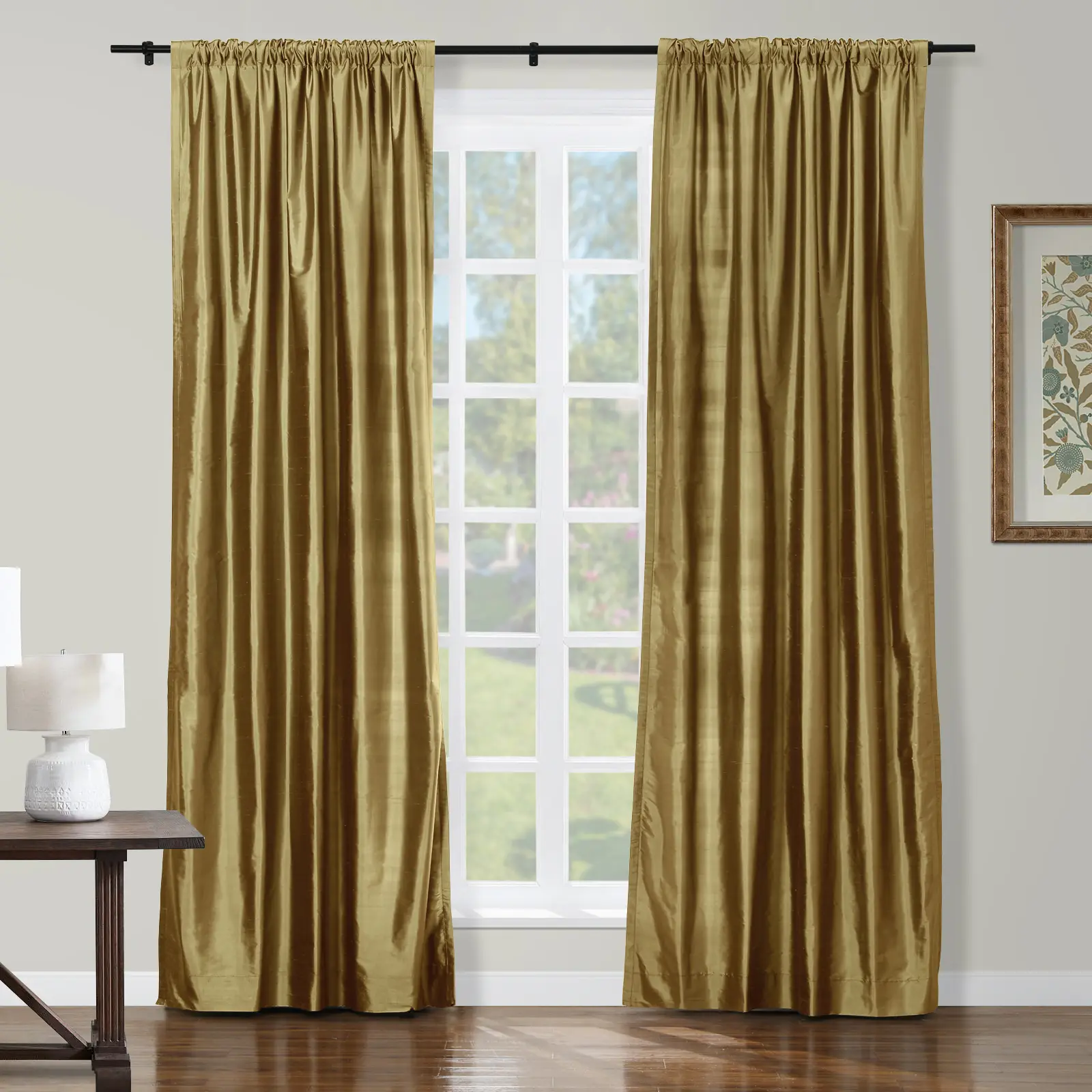 Selman Dupioni Silk Drapery Soft Top - Image 54