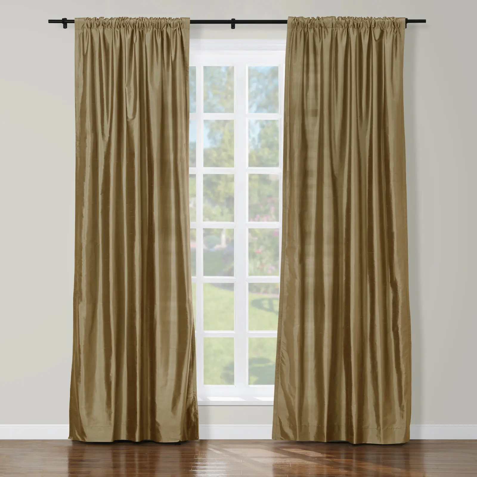 Selman Dupioni Silk Drapery Soft Top - Image 55