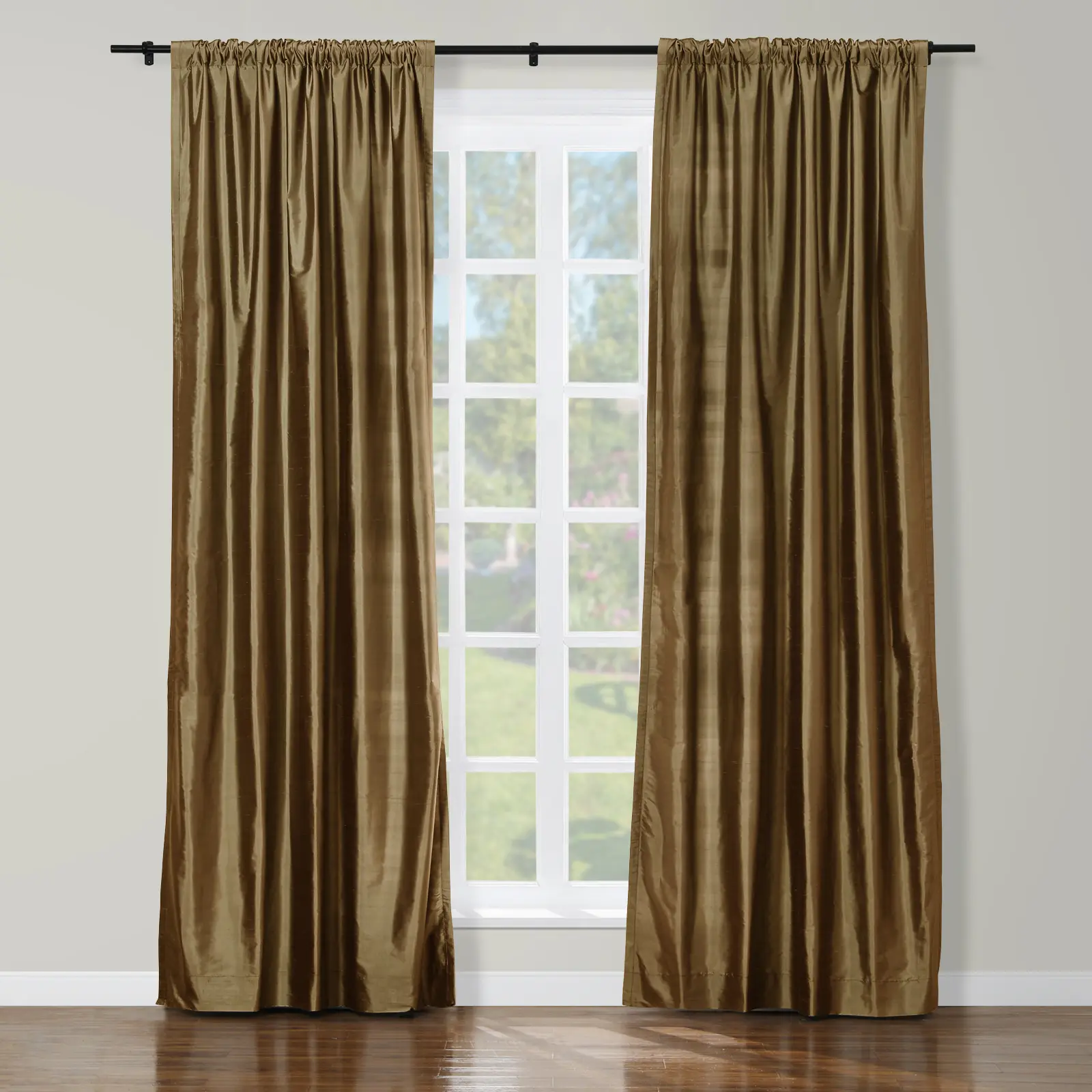 Selman Dupioni Silk Drapery Soft Top - Image 56