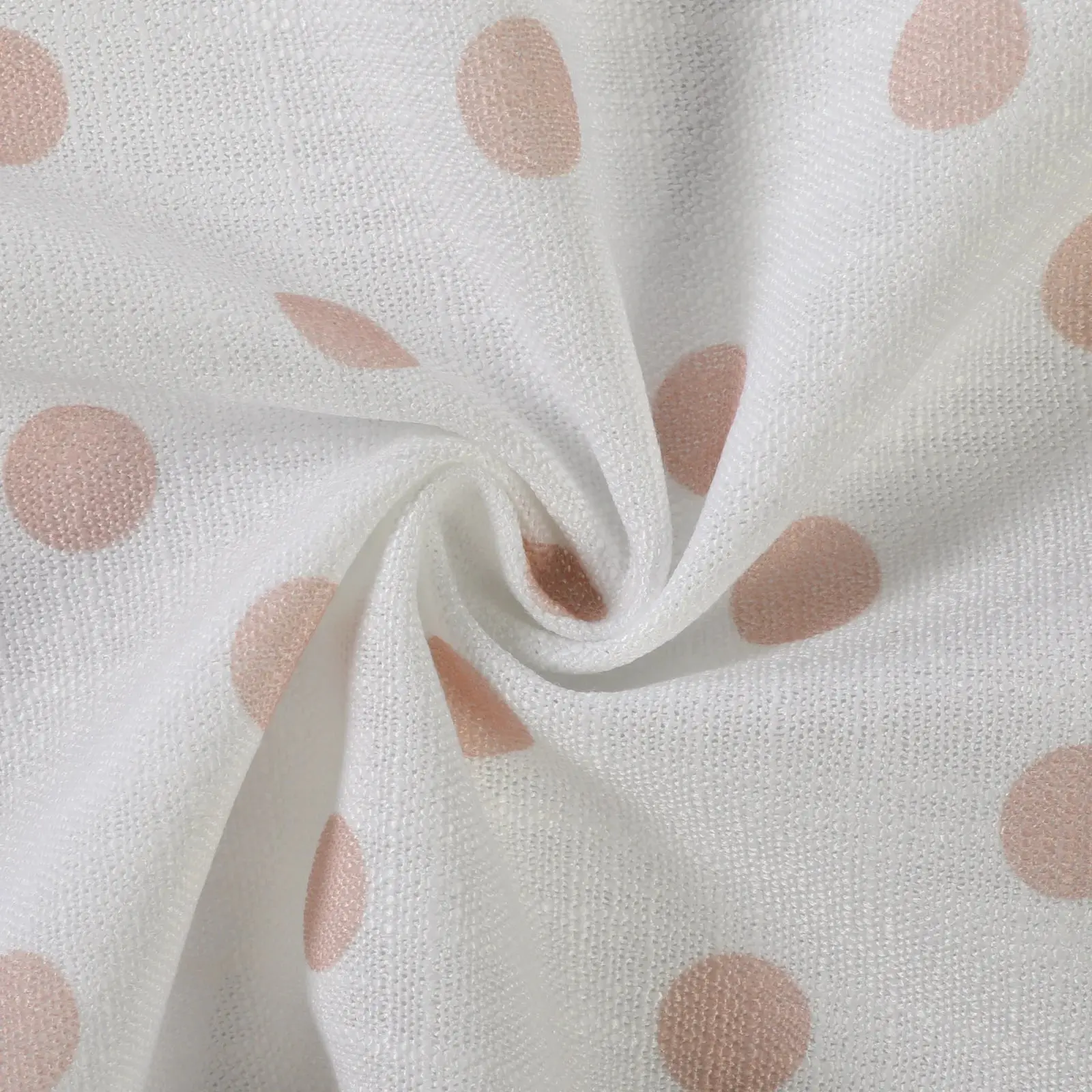 Stefana Silber Print Linen Blend Curtain Drapery Pleated - Image 121