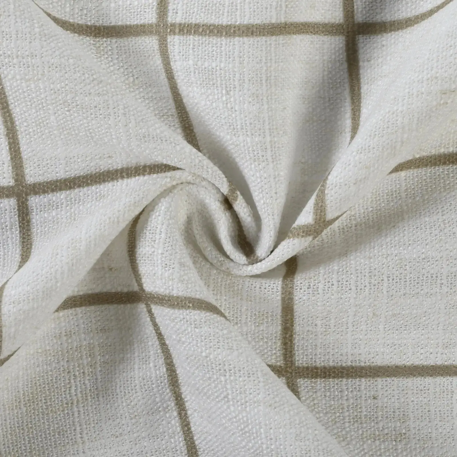 Stefana Silber Print Linen Blend Curtain Drapery Pleated - Image 127