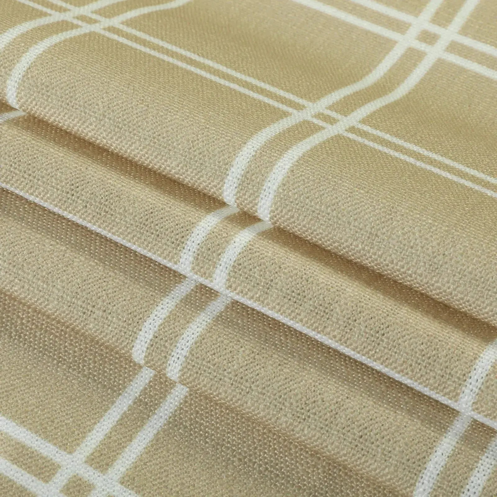 Stefana Silber Print Linen Blend Curtain Drapery Pleated - Image 87