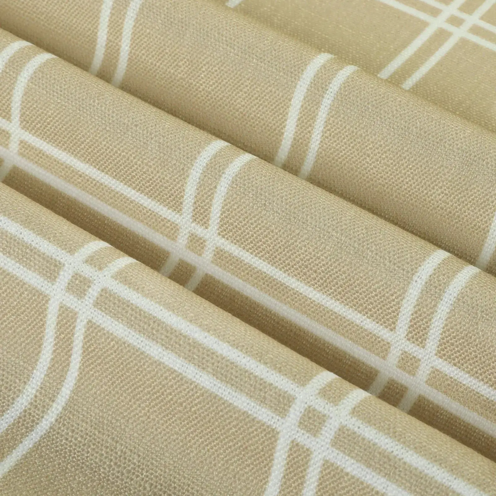 Stefana Silber Print Linen Blend Curtain Drapery Pleated - Image 86