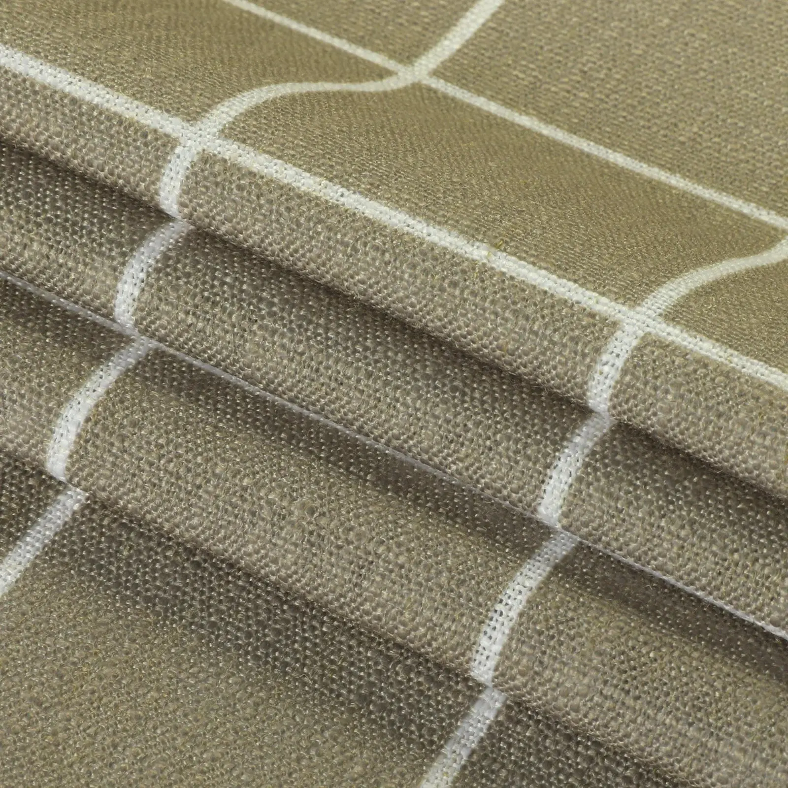 Stefana Silber Print Linen Blend Curtain Drapery Pleated - Image 133