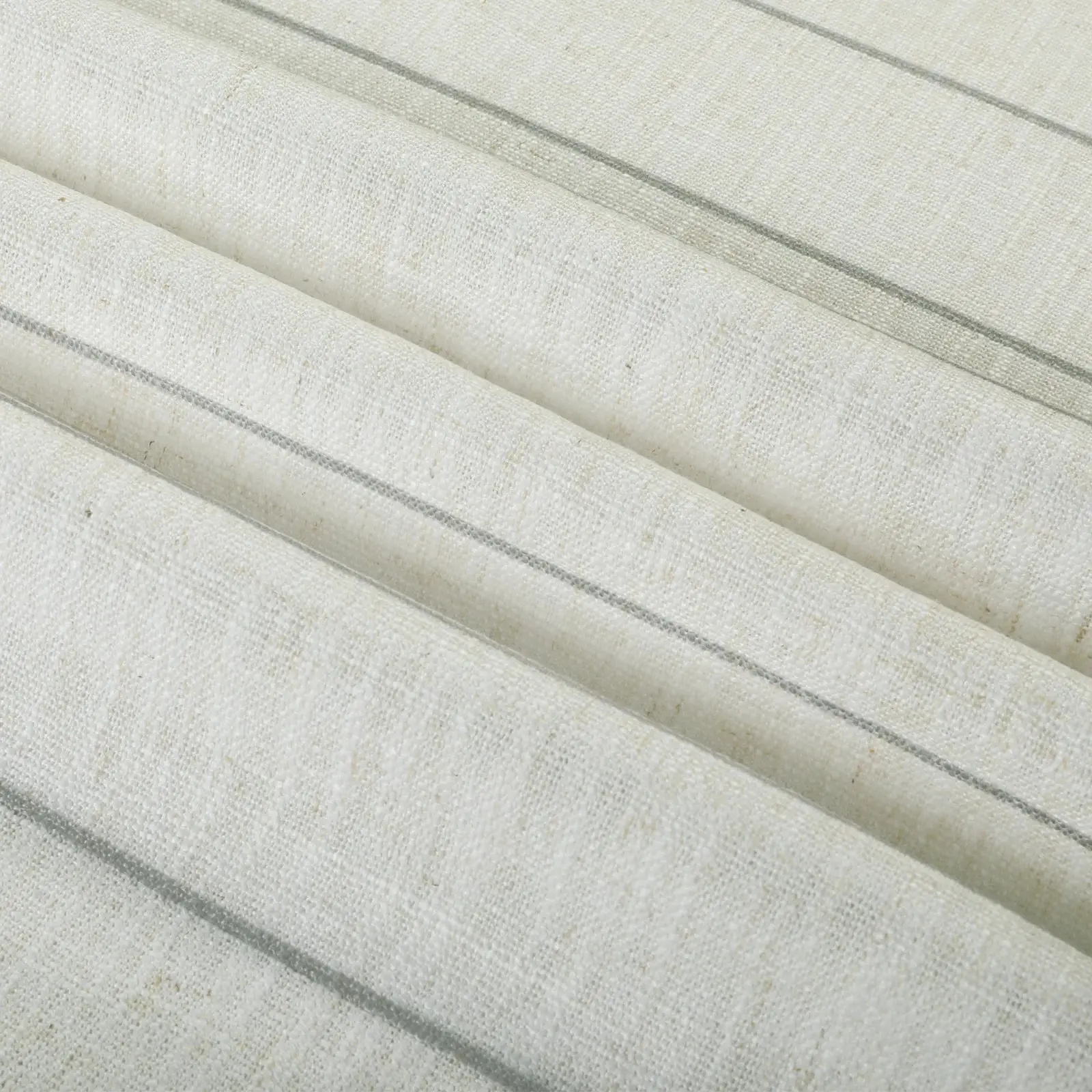 Stefana Silber Print Linen Blend Curtain Drapery Pleated - Image 146