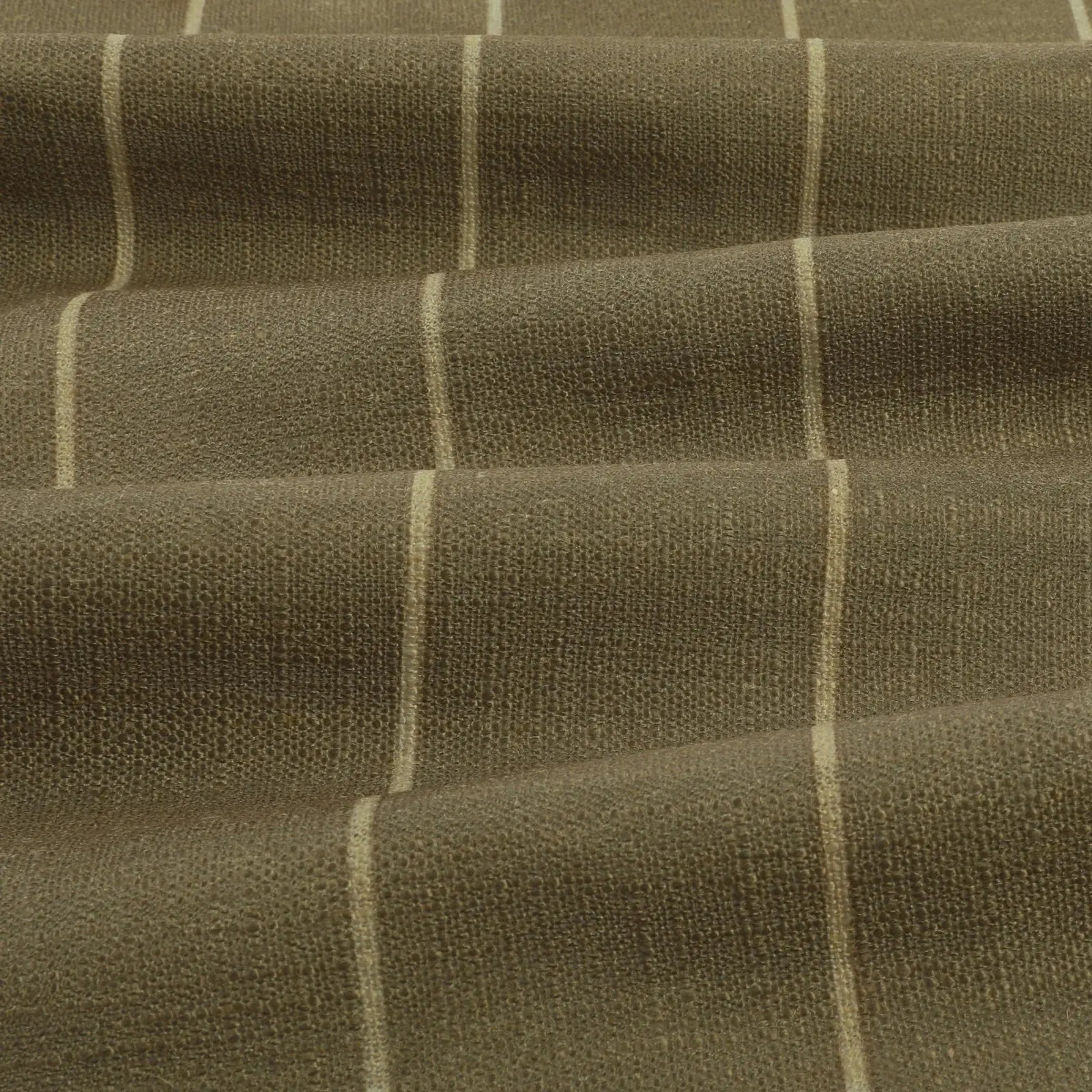 Stefana Silber Print Linen Blend Curtain Drapery Pleated - Image 156