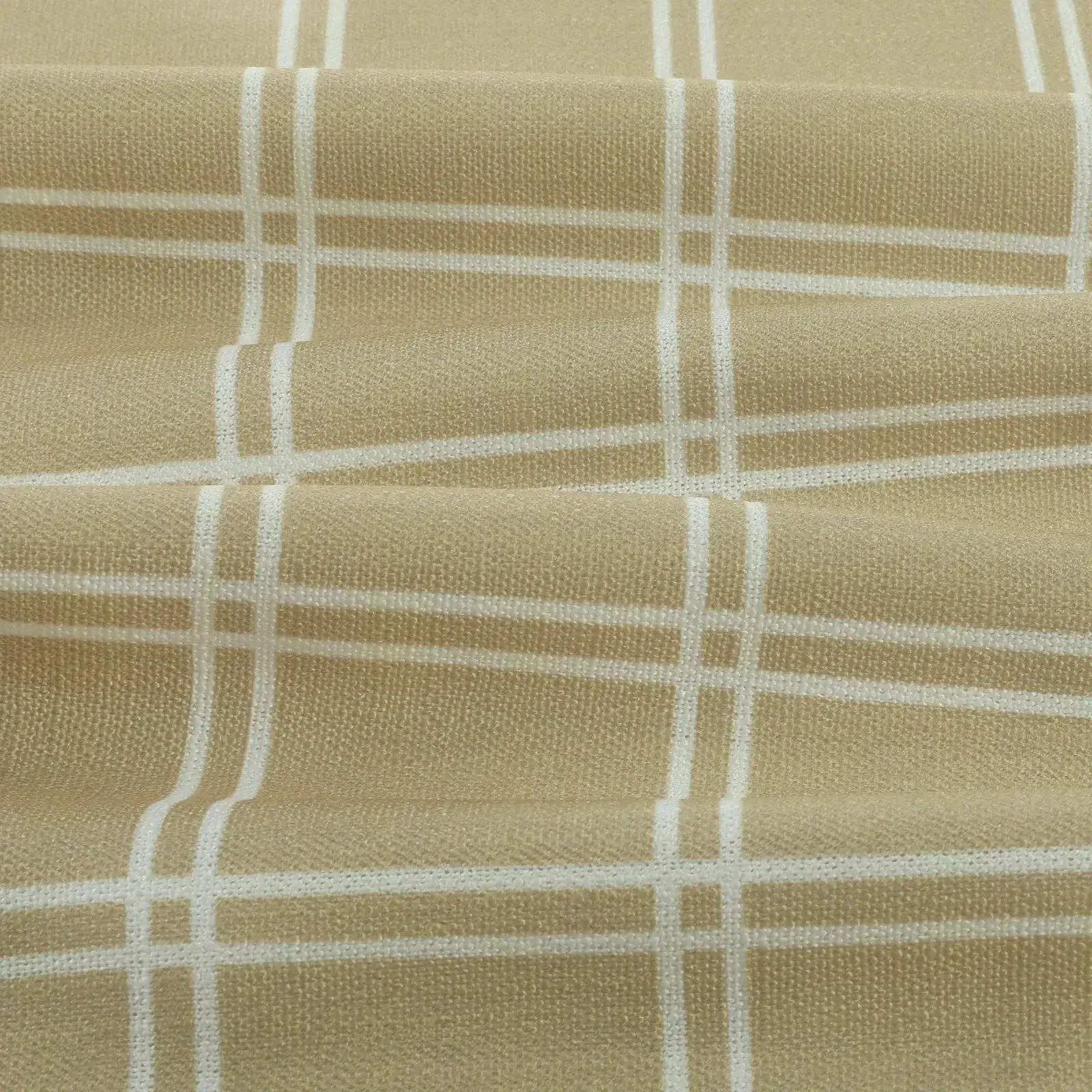 Stefana Silber Print Linen Blend Curtain Drapery Pleated - Image 88
