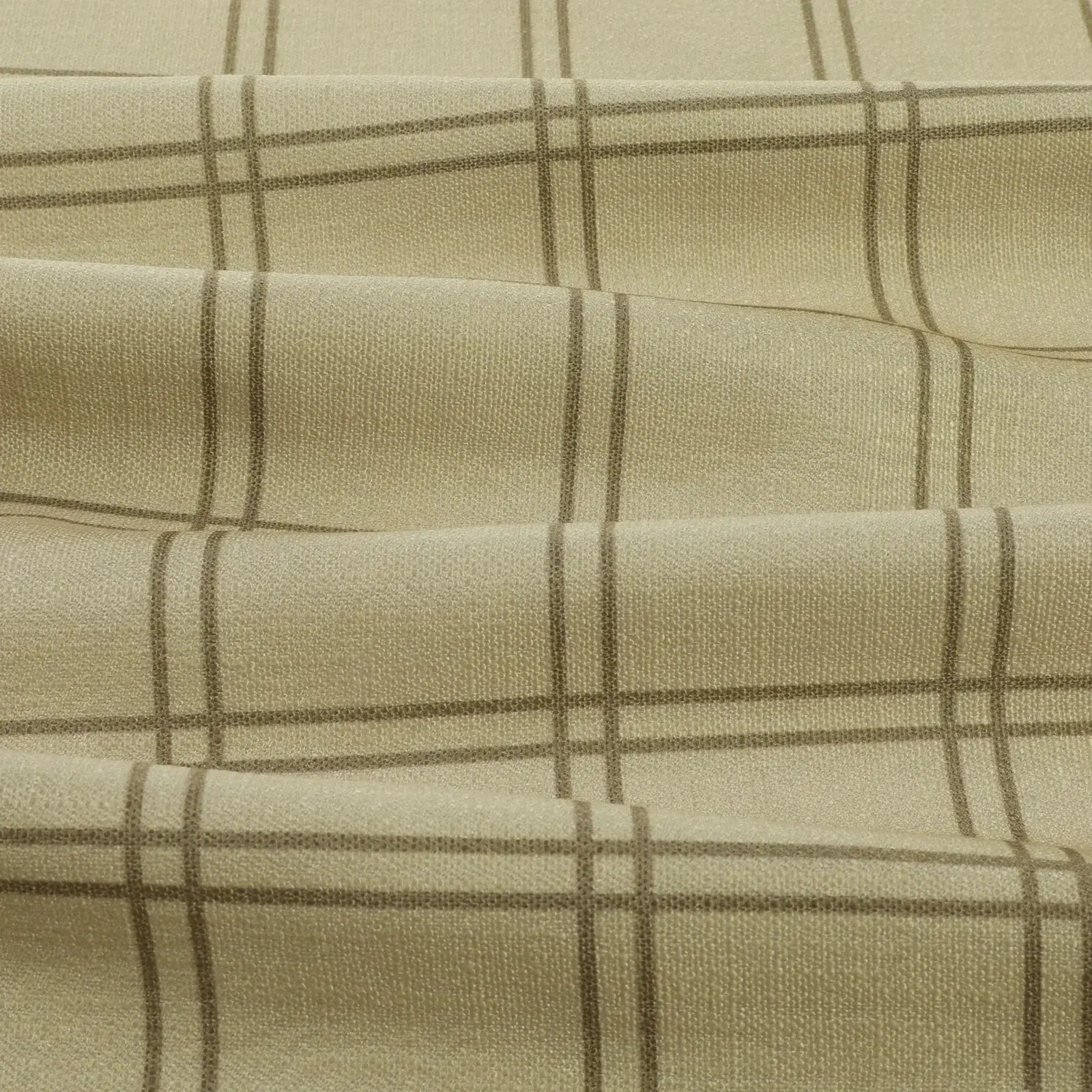 Stefana Silber Print Linen Blend Curtain Drapery Pleated - Image 92