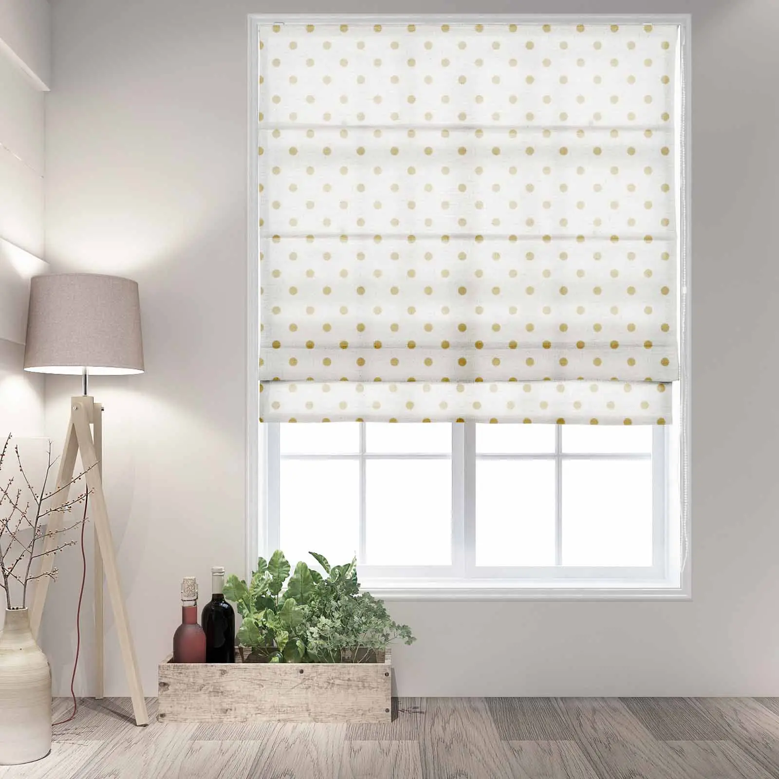 Stefana Silber Printed Roman Shade Cord Lift - Image 16