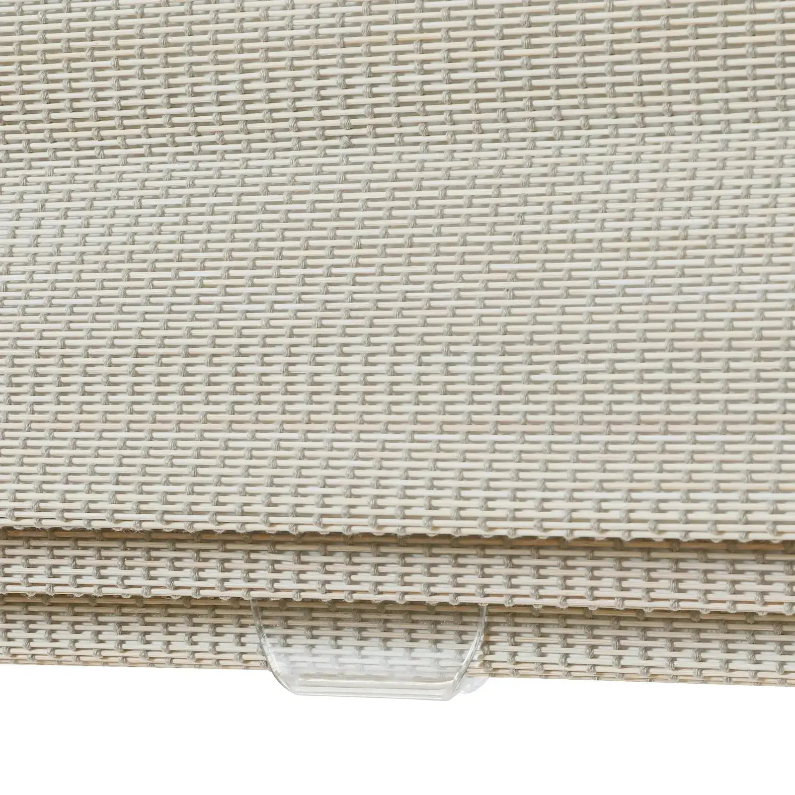 Sybil Bamboo Roman Shade - Wall White - Image 7