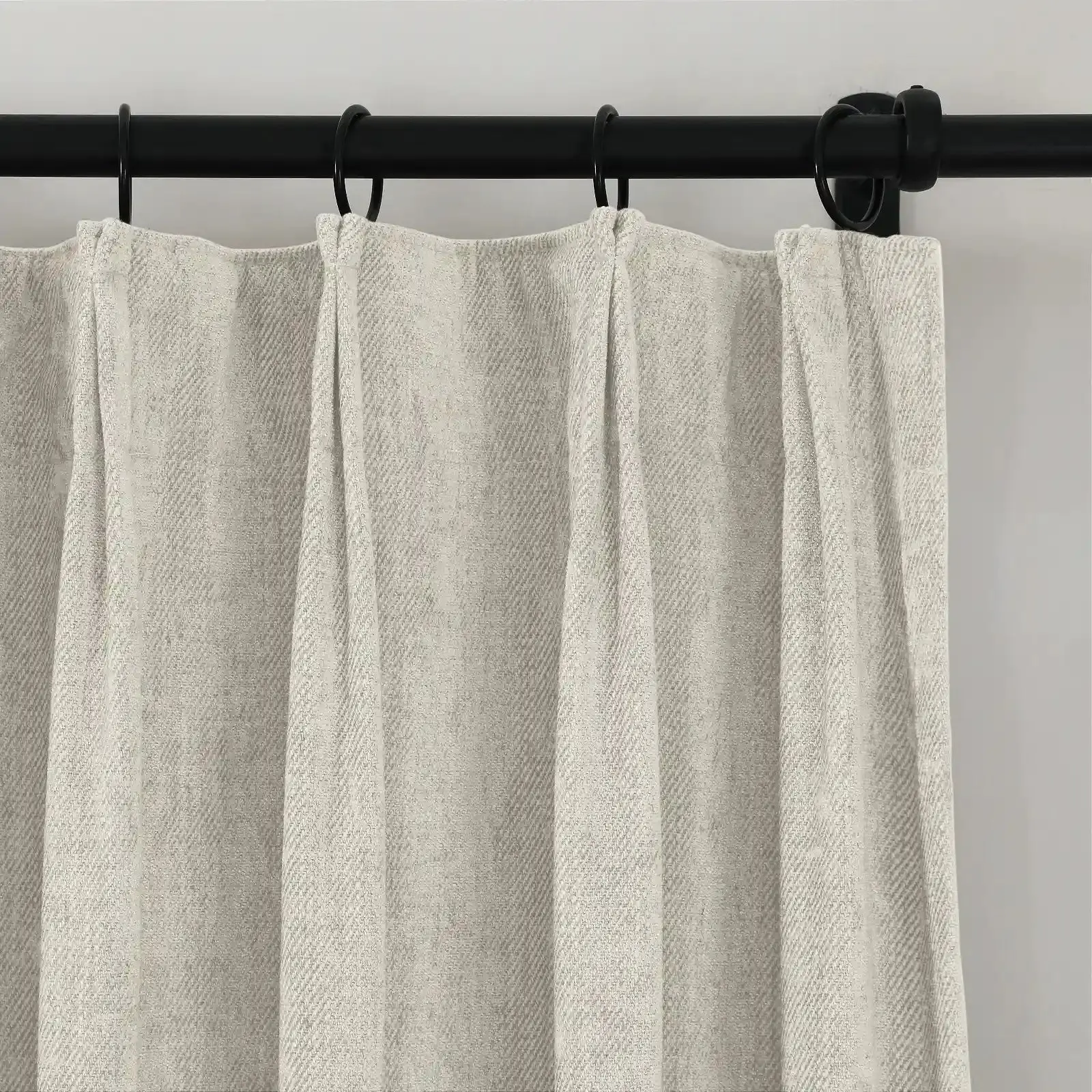 Tino Heavyweight Chenille Drapery Pleated - Image 135