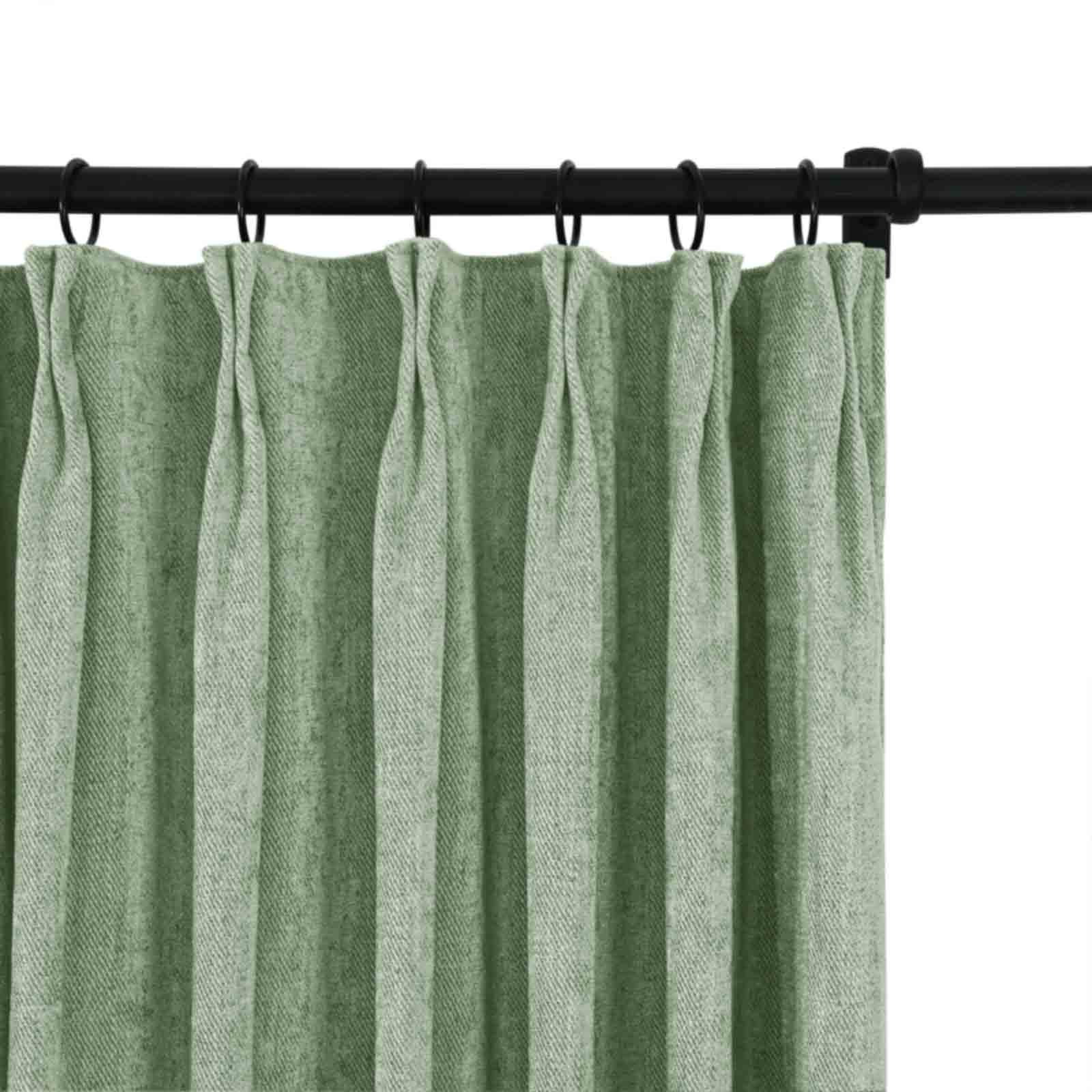 Tino Heavyweight Chenille Drapery Pleated - Image 19