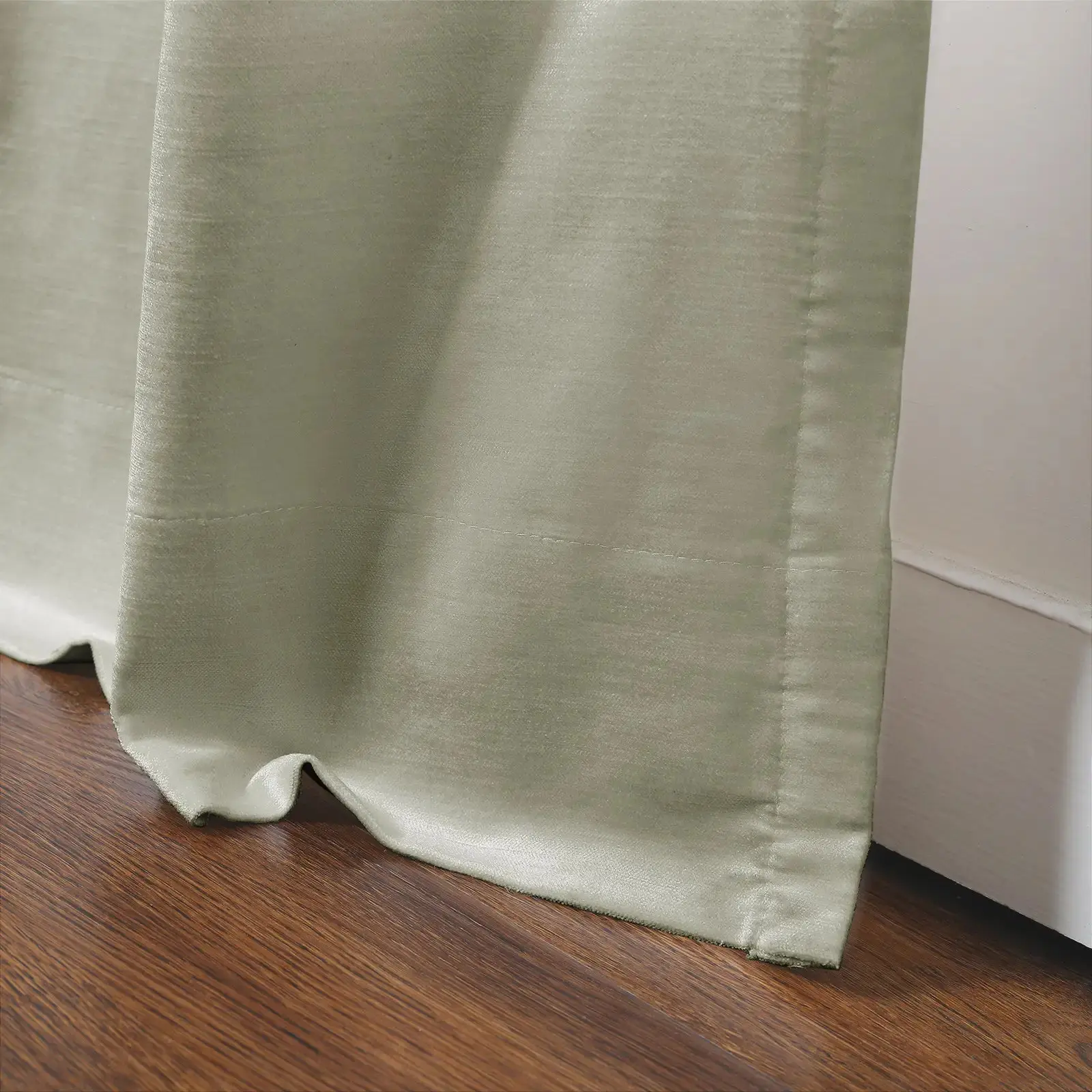 Veda Luster Cotton Velour Drapery Pleated - Image 48