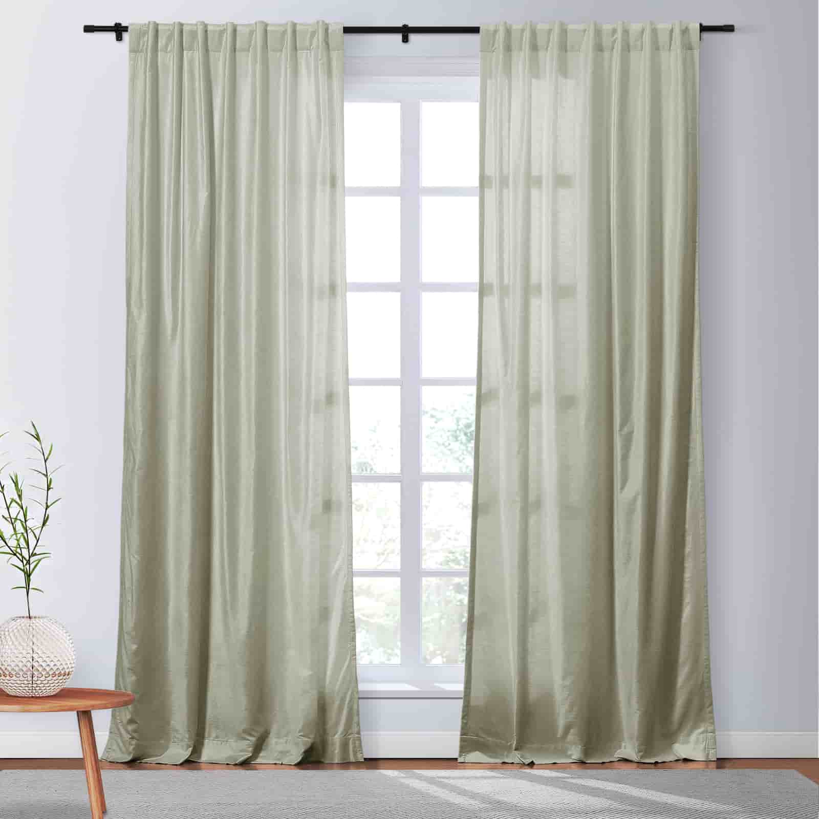 Veda Luster Cotton Velour Drapery Soft Top - Image 21