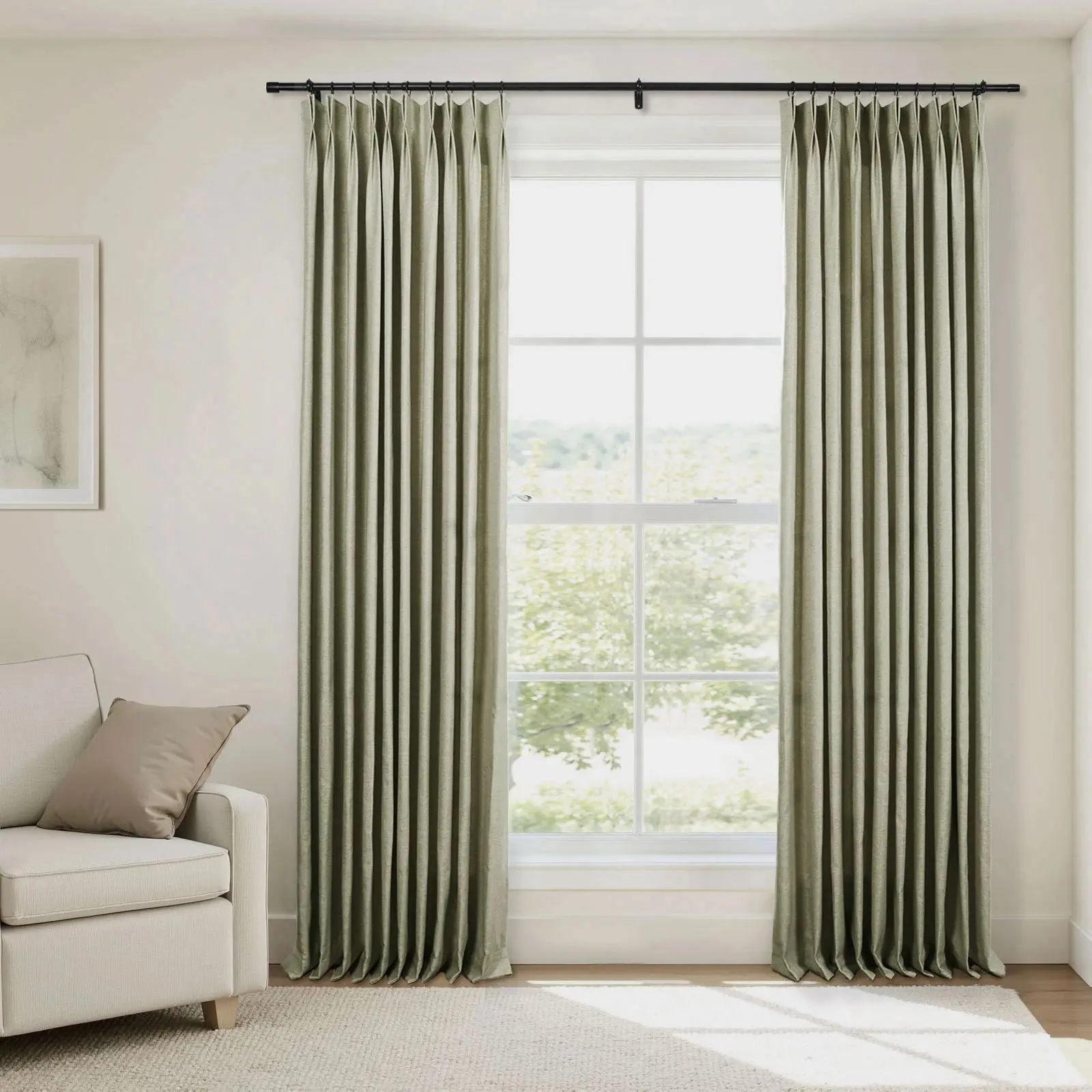 Zola Custom Heavyweight Curtain Pleated - Image 31